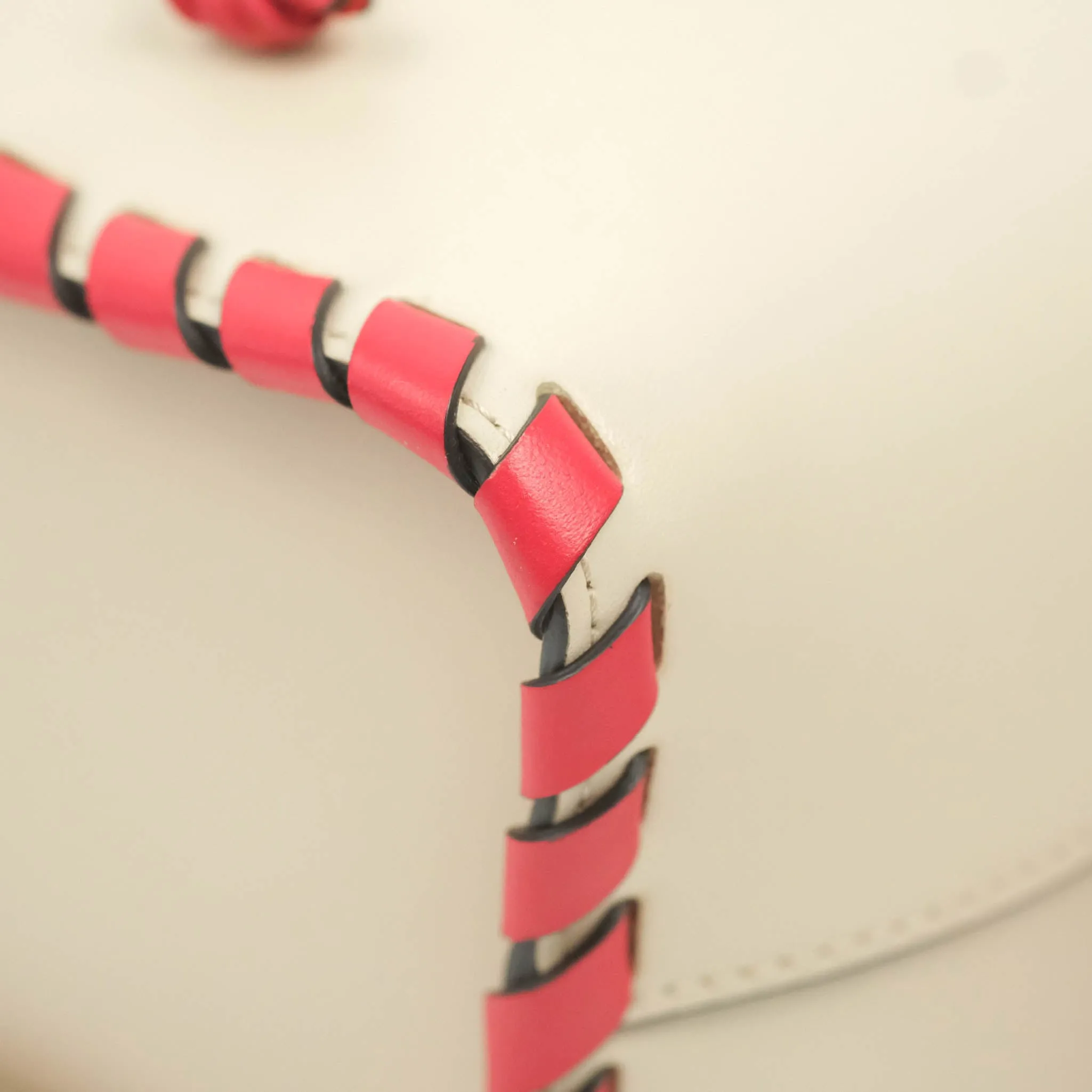 Fendi Calfskin Whipstitch F is Fendi Mini Mon Tresor Bucket Bag Camelia Fiamma