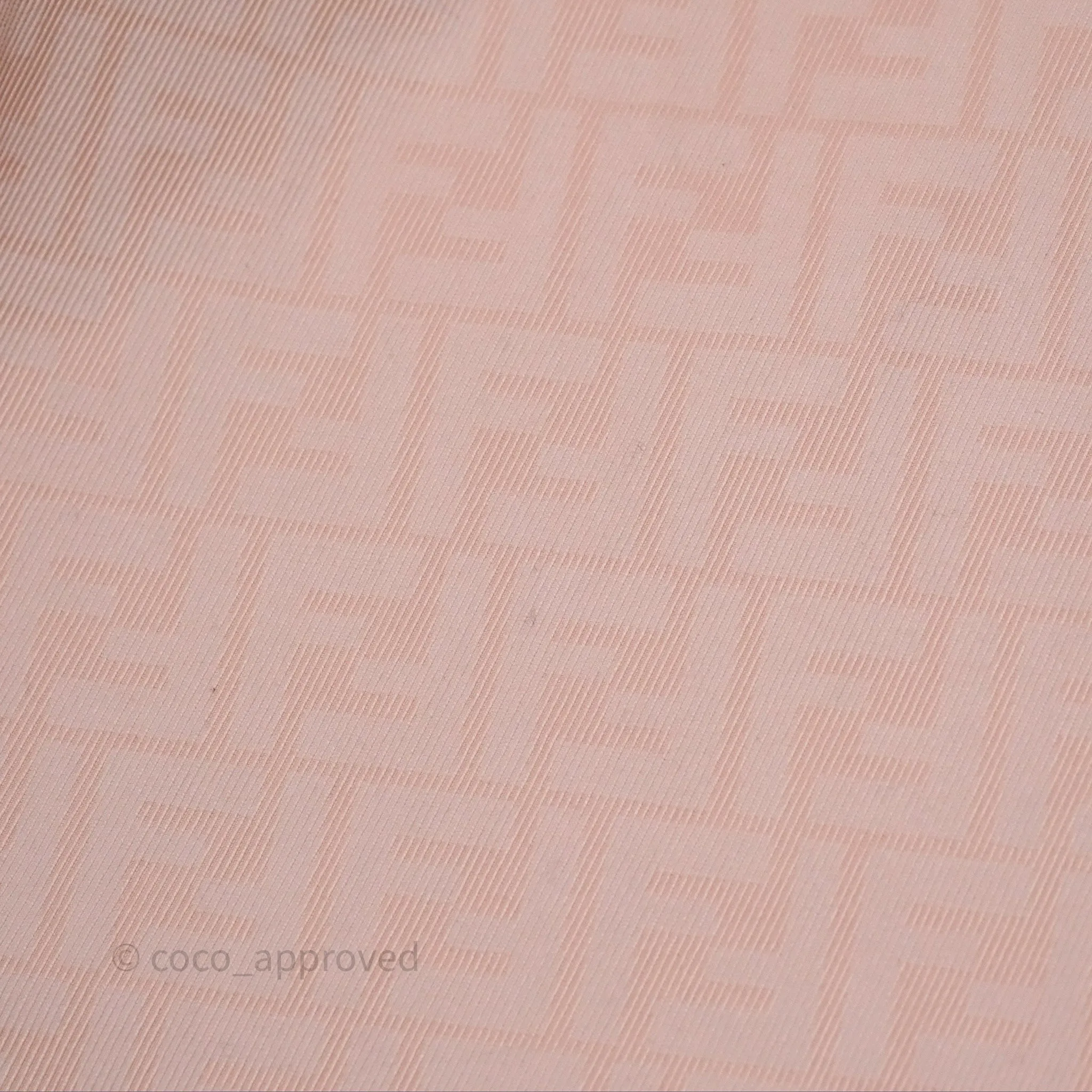 Fendi Denim FF Belted Jacket Pink