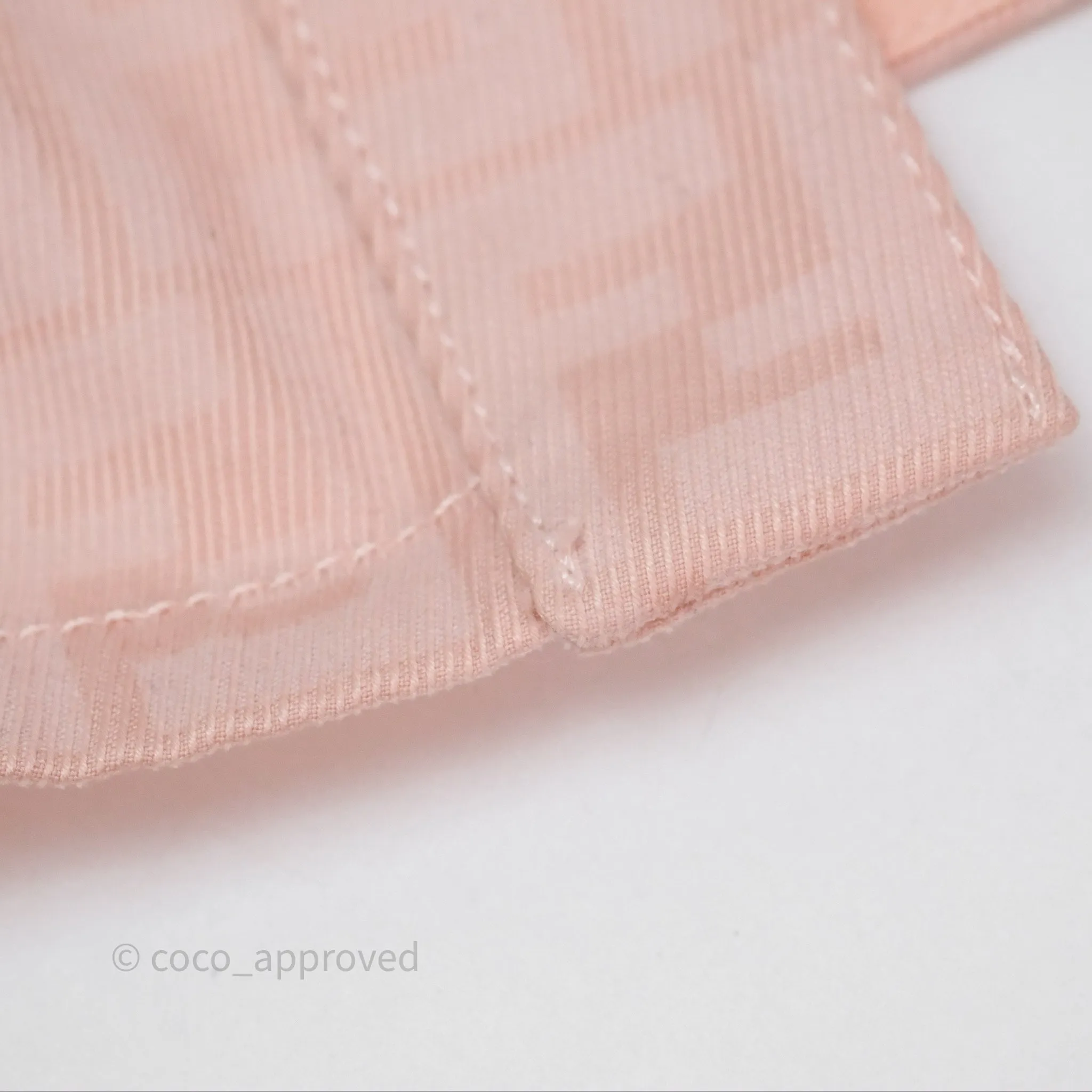 Fendi Denim FF Belted Jacket Pink