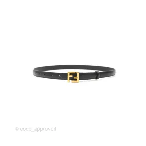 Fendi FF Logo Black Belt