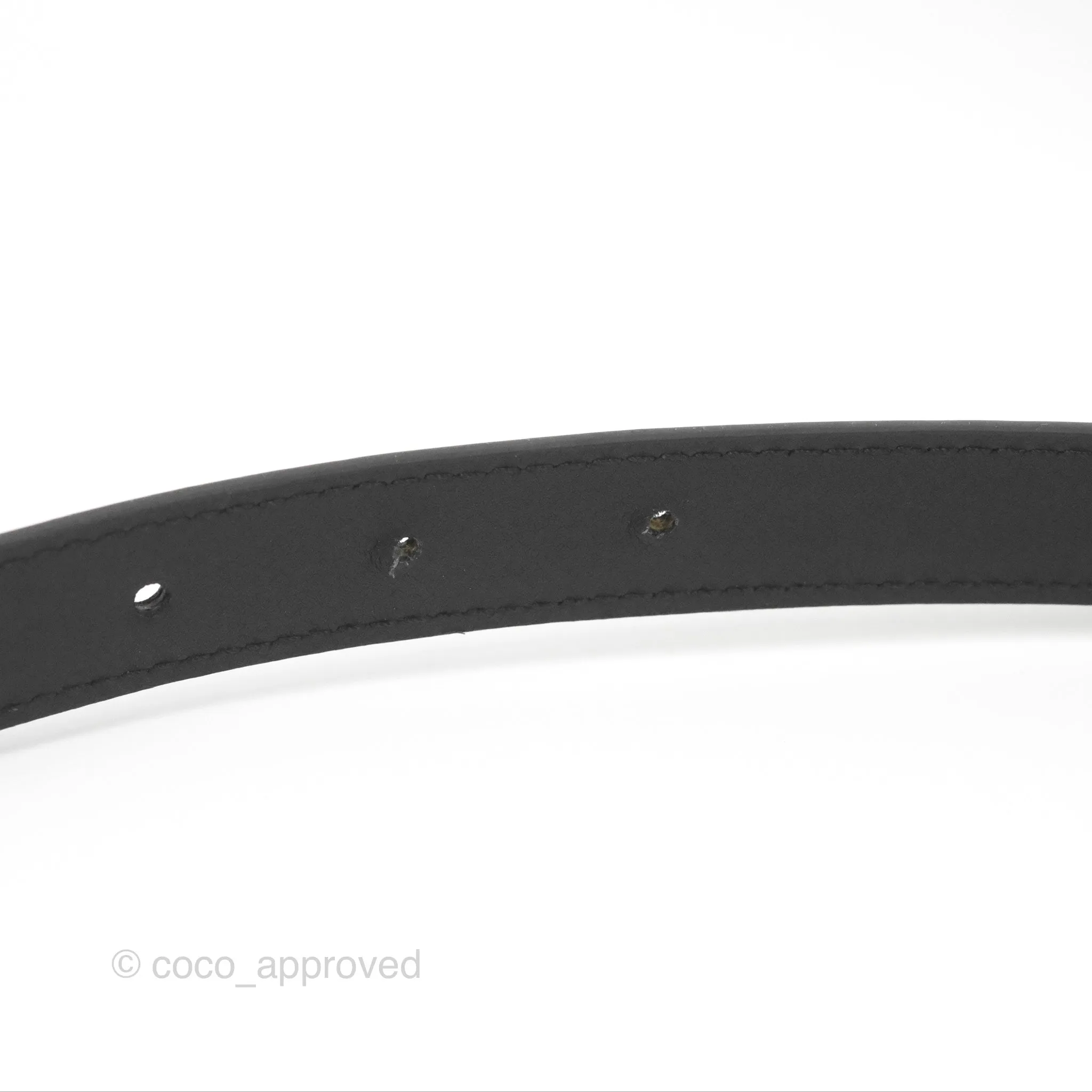 Fendi FF Logo Black Belt