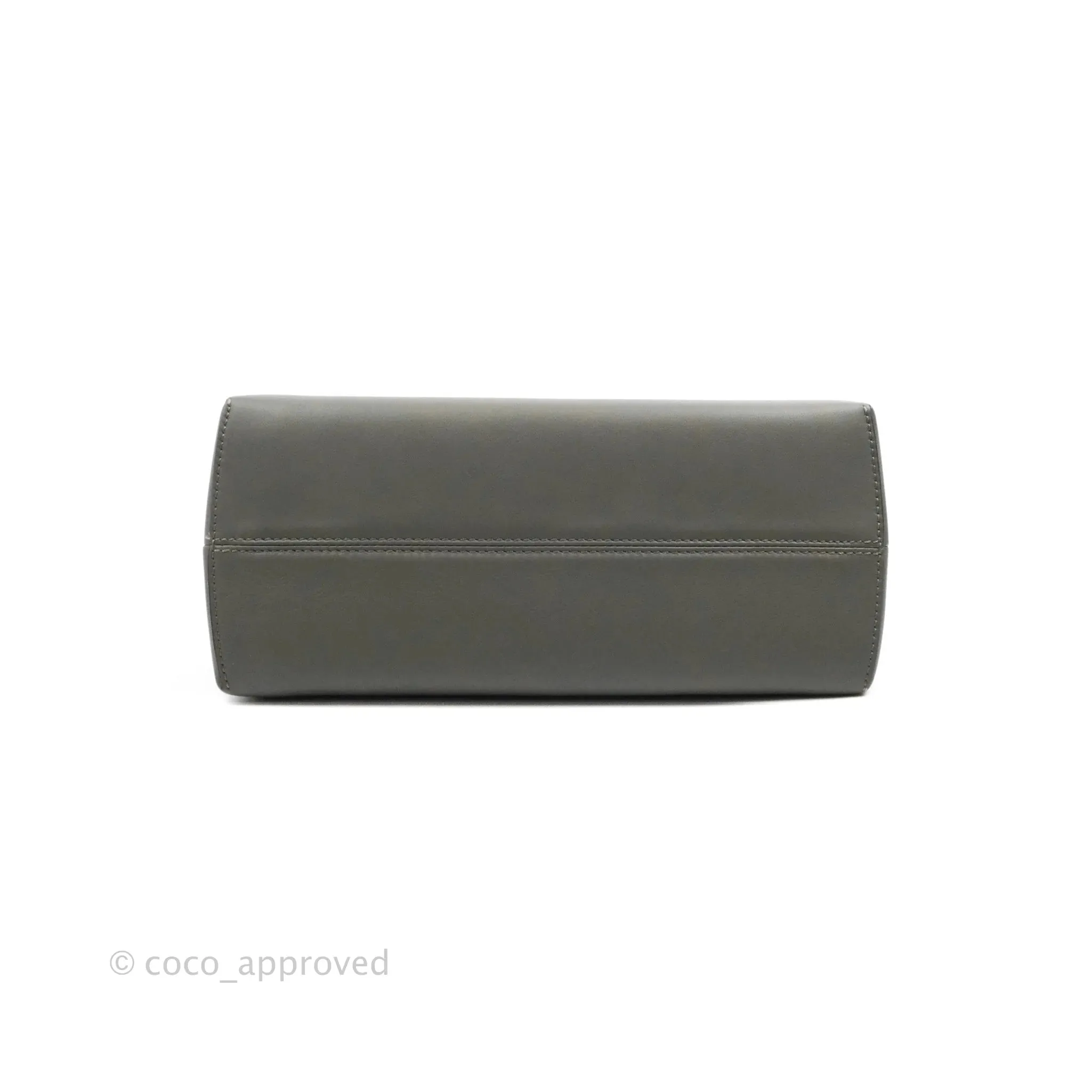 Fendi Medium By The Way Multicolour grey/Tan Grained Leather