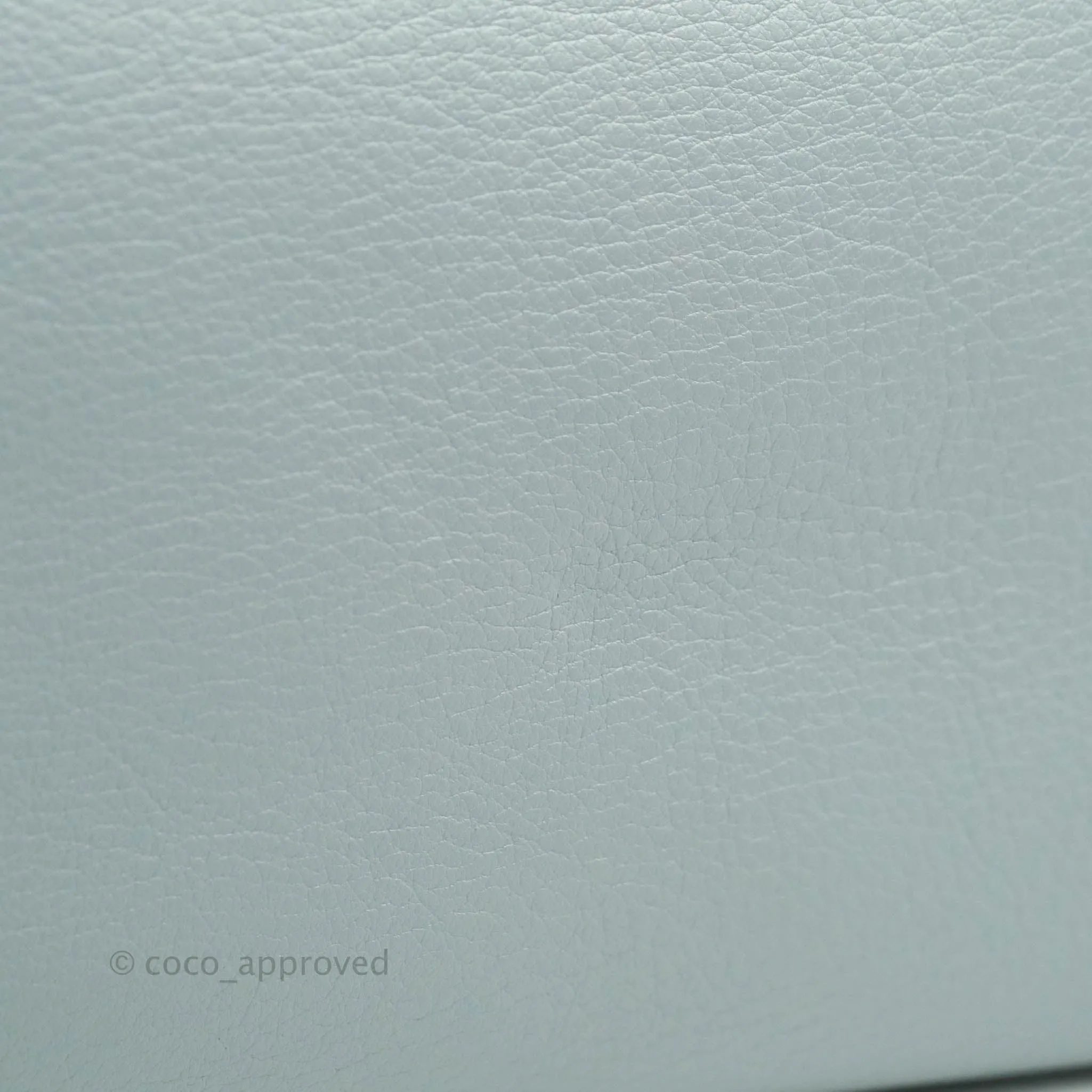Fendi Medium By The Way Multicolour Light Blue/Light Beige Grained leather