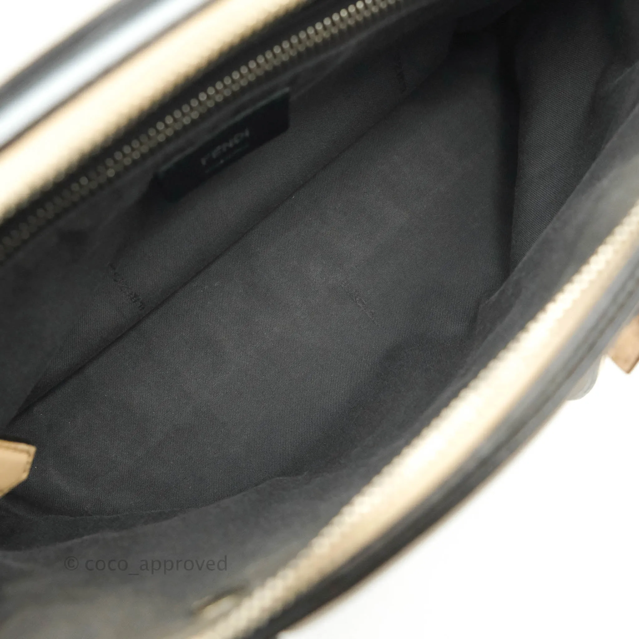 Fendi Medium By The Way Multicolour Light Blue/Light Beige Grained leather