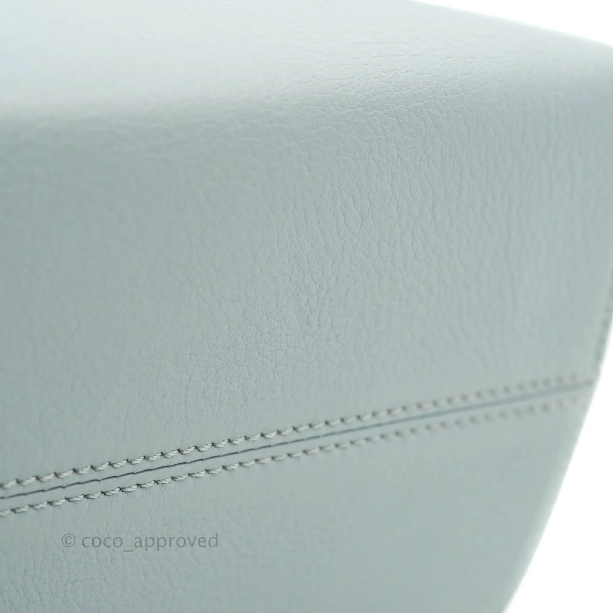 Fendi Medium By The Way Multicolour Light Blue/Light Beige Grained leather