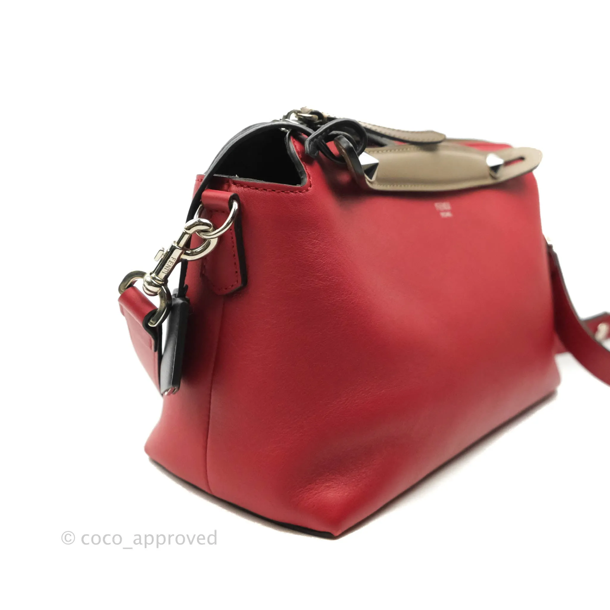 Fendi Medium By The Way Multicolour Red/Brown