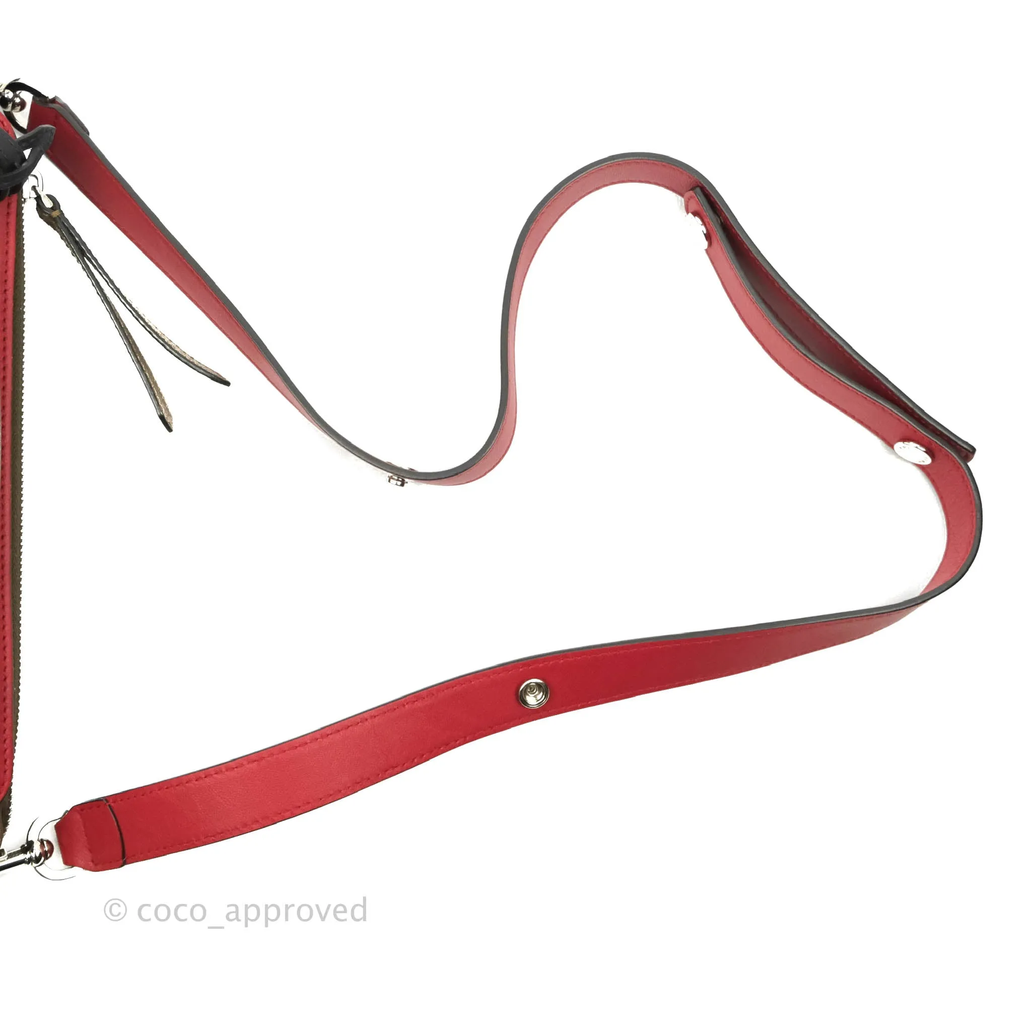 Fendi Medium By The Way Multicolour Red/Brown