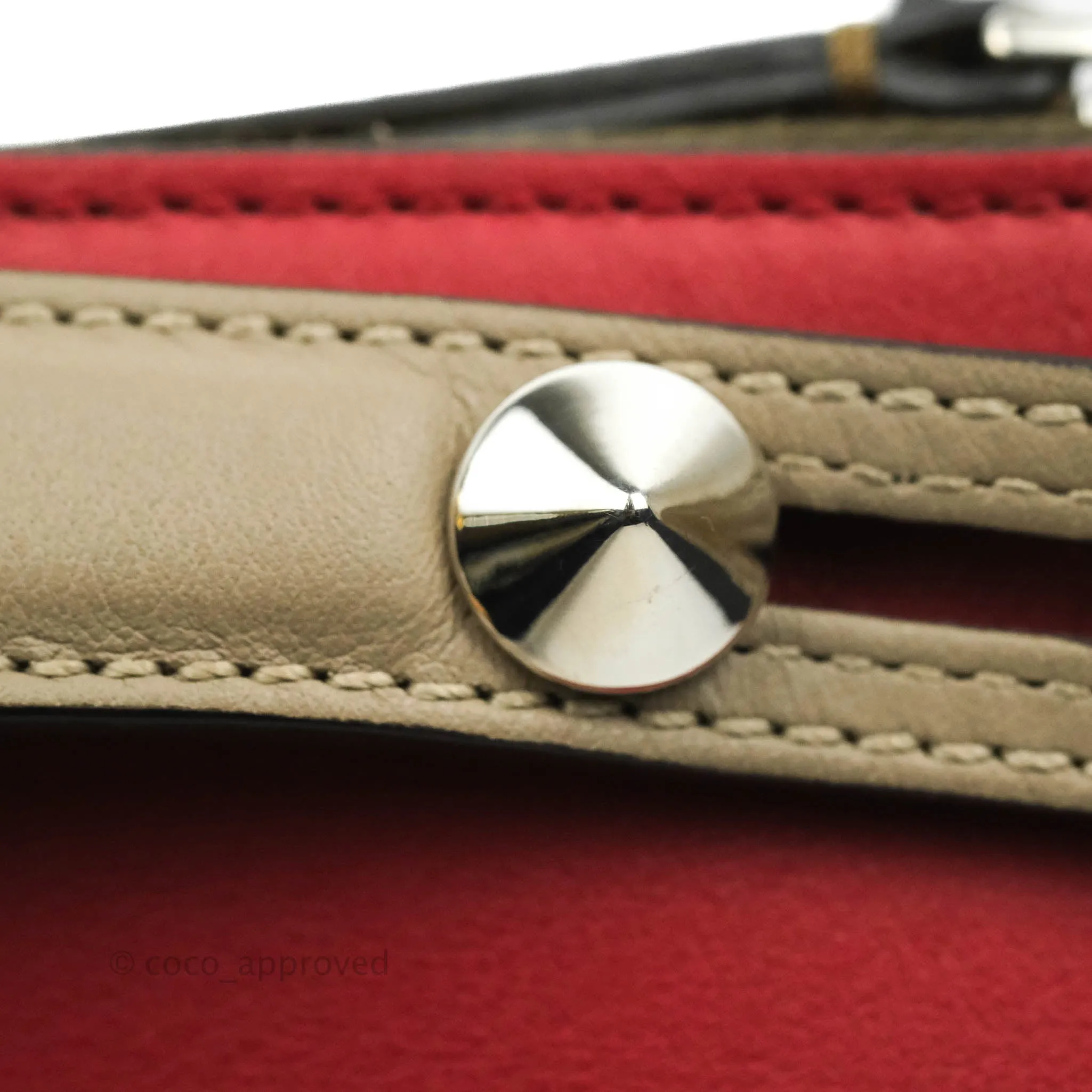 Fendi Medium By The Way Multicolour Red/Brown