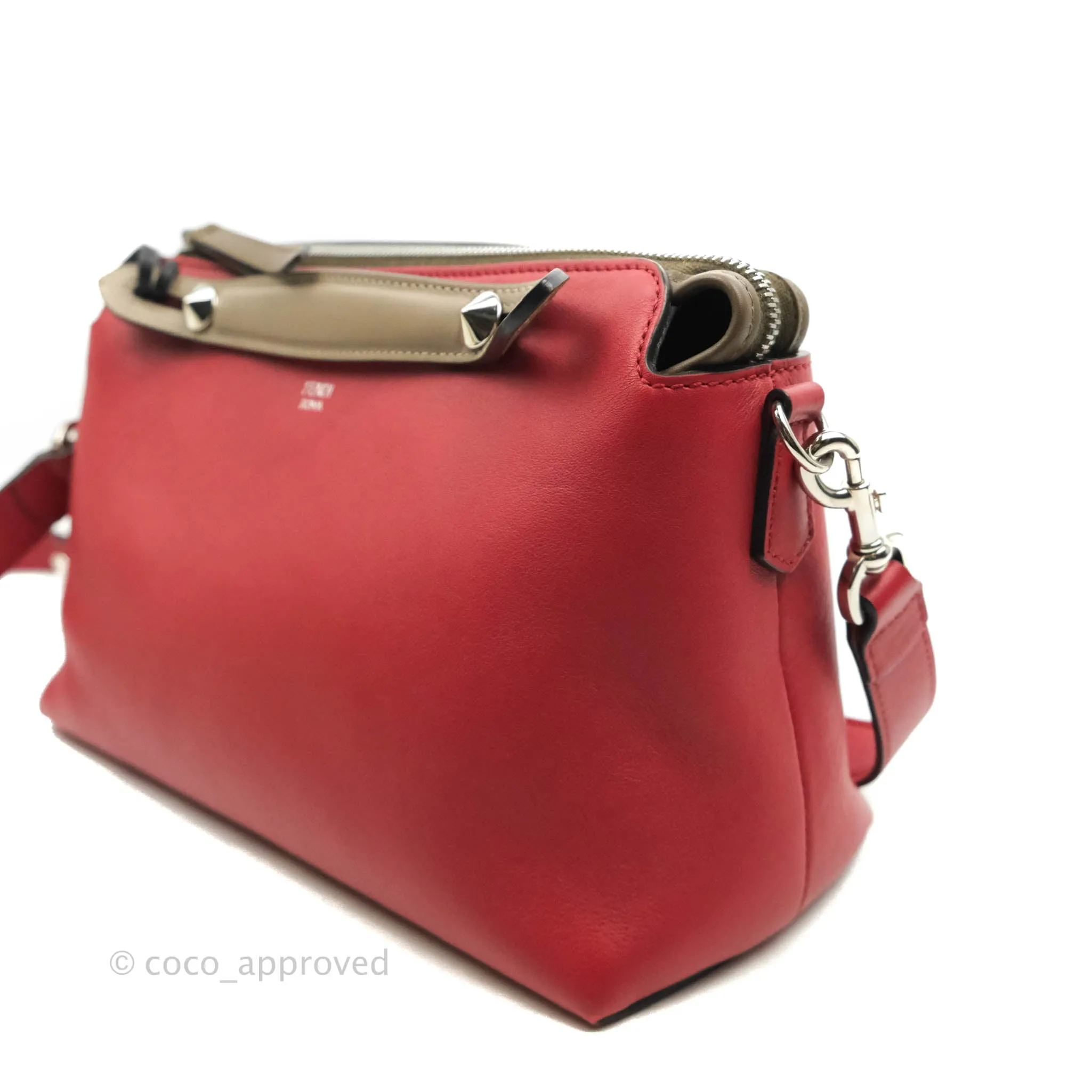 Fendi Medium By The Way Multicolour Red/Brown