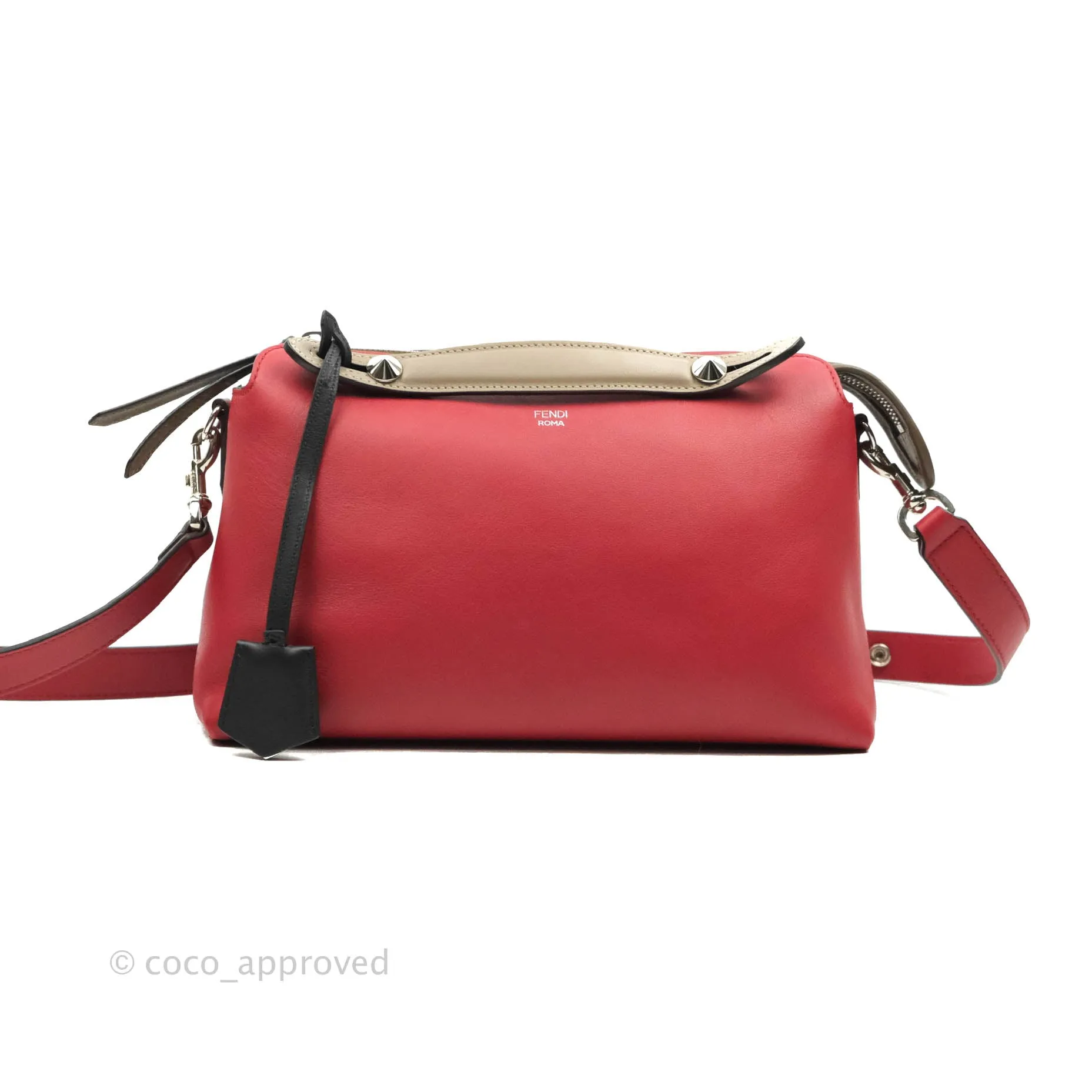 Fendi Medium By The Way Multicolour Red/Brown