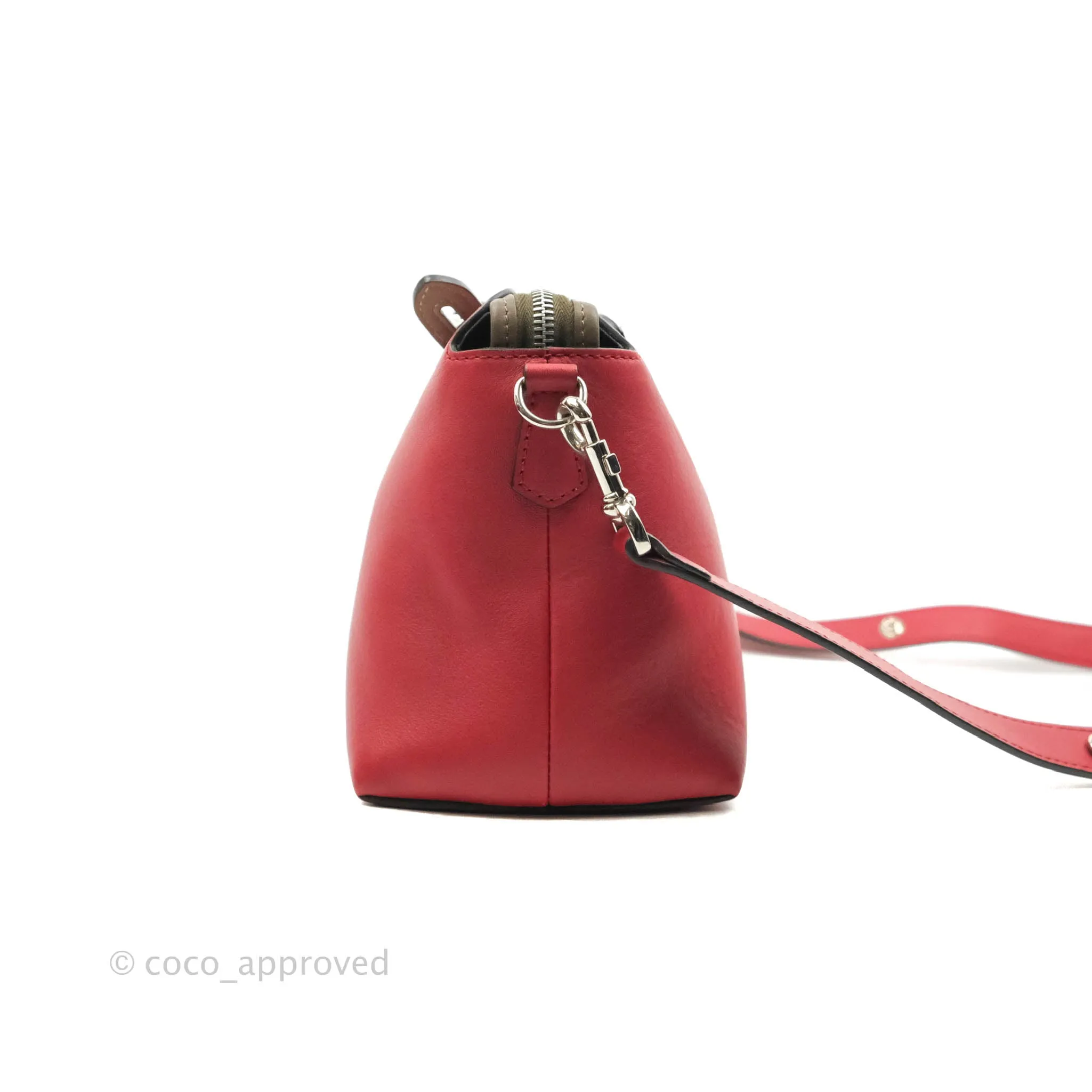 Fendi Medium By The Way Multicolour Red/Brown