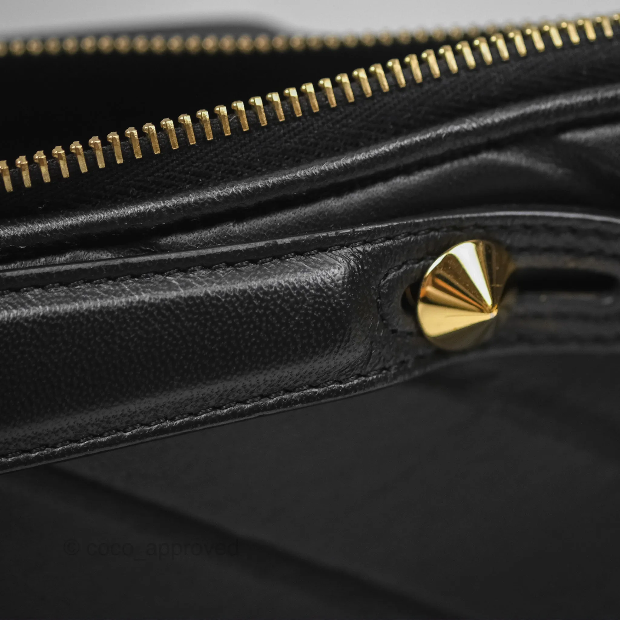 Fendi Medium By The Way Vit. Dolce Bag Black