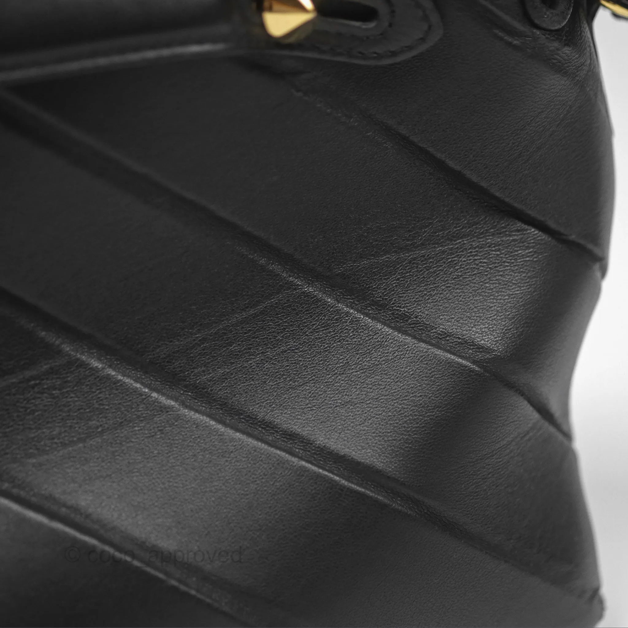 Fendi Medium By The Way Vit. Dolce Bag Black