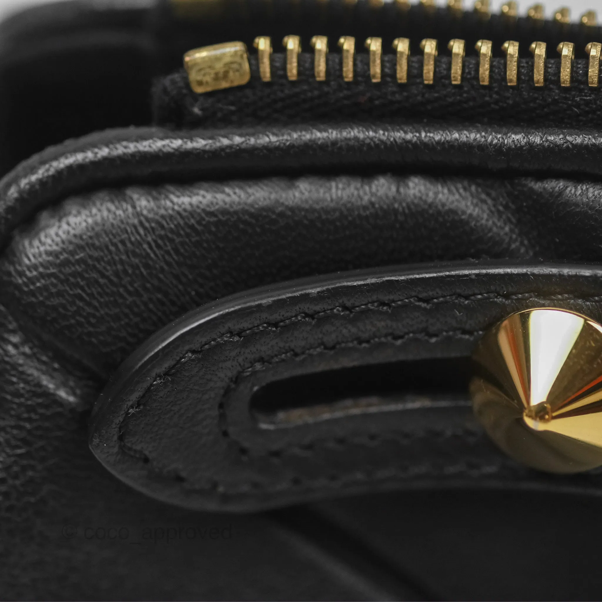 Fendi Medium By The Way Vit. Dolce Bag Black