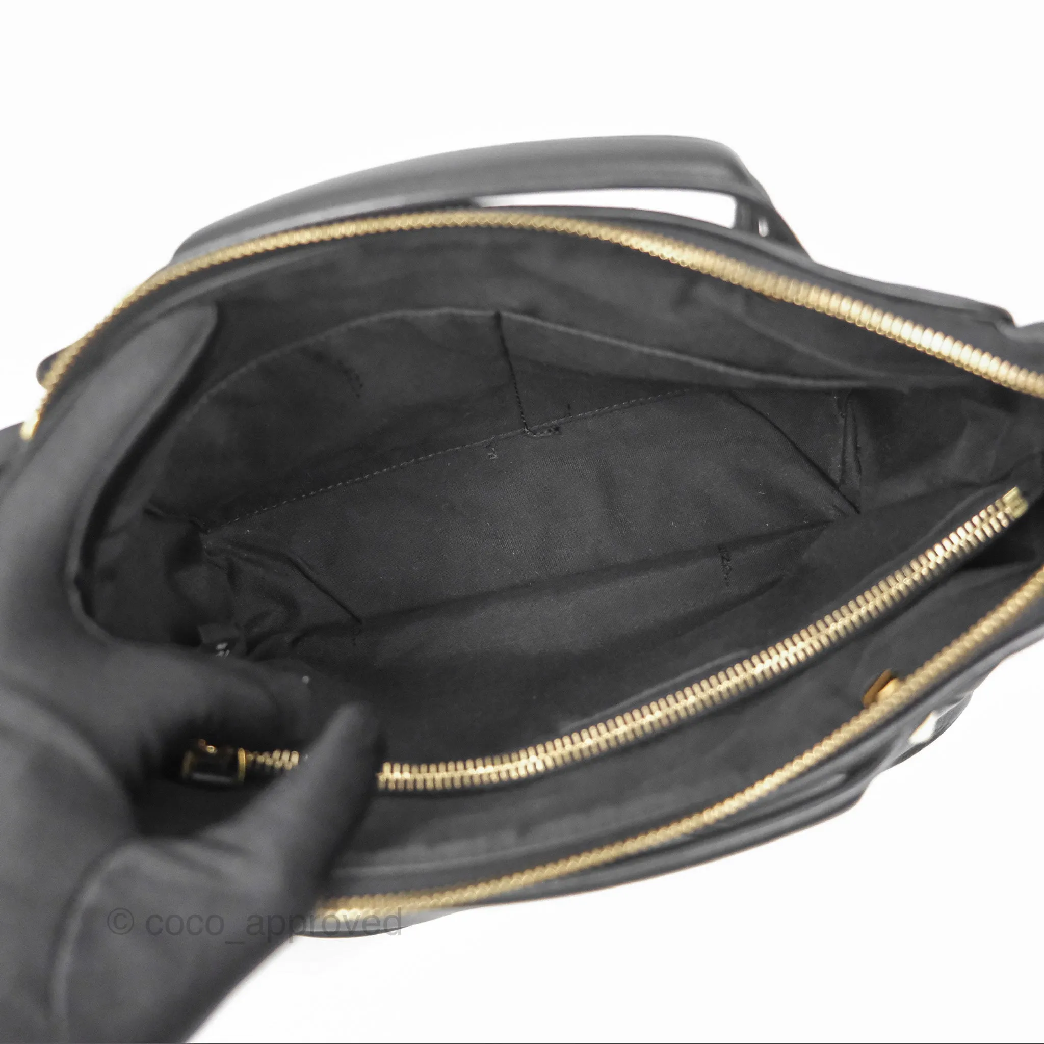Fendi Medium By The Way Vit. Dolce Bag Black