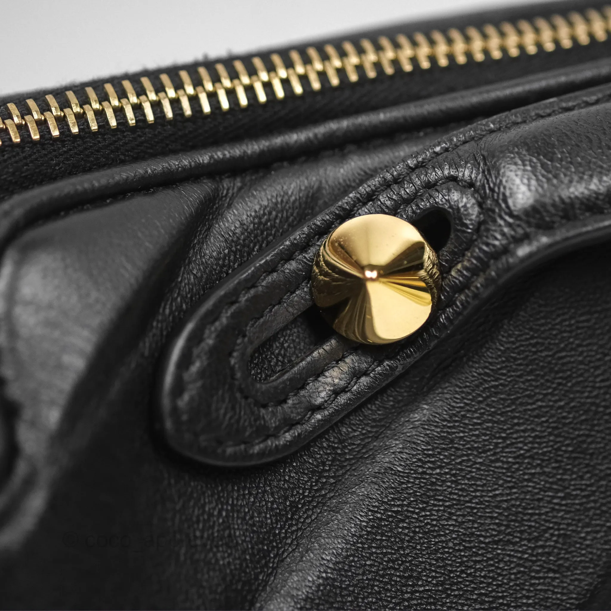 Fendi Medium By The Way Vit. Dolce Bag Black