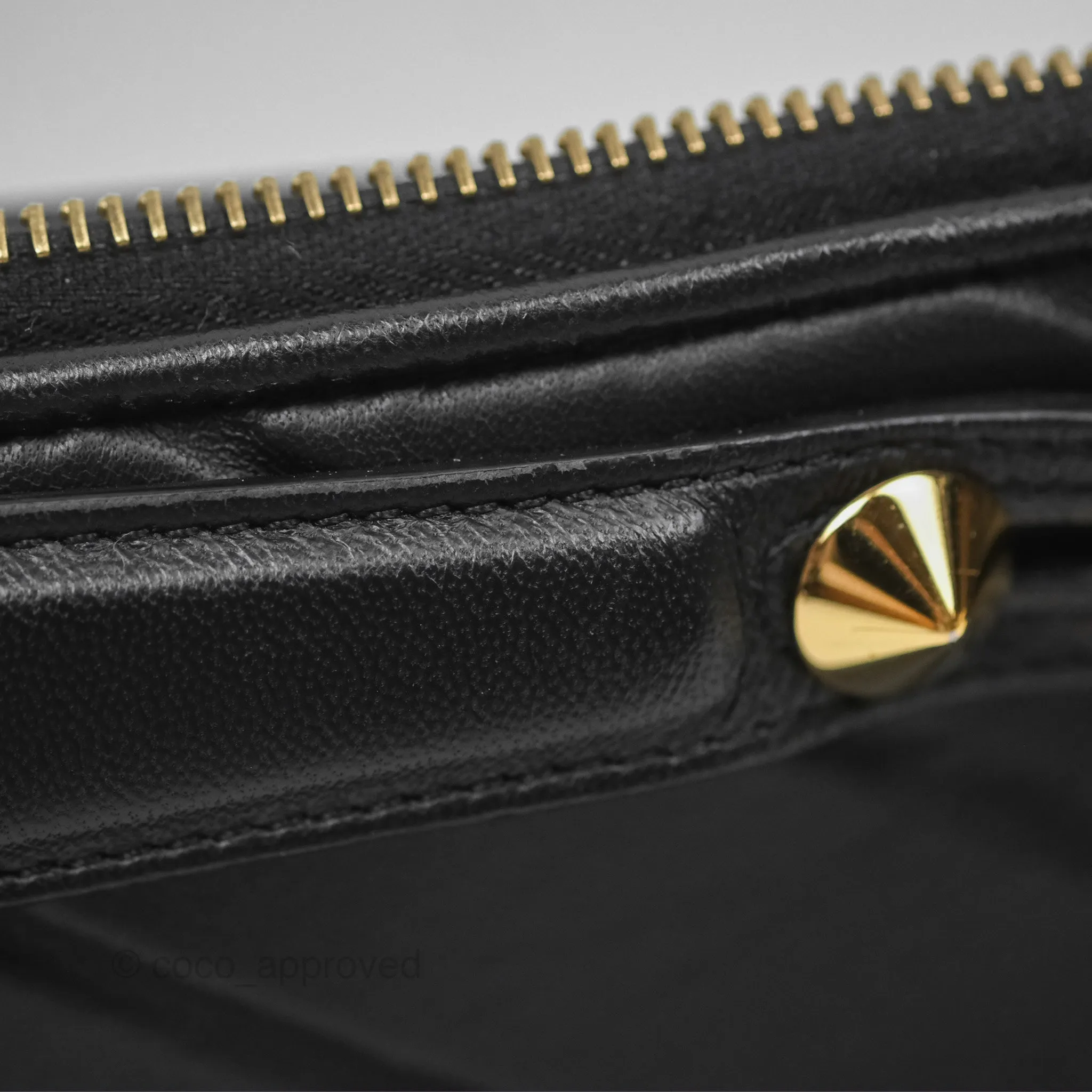 Fendi Medium By The Way Vit. Dolce Bag Black
