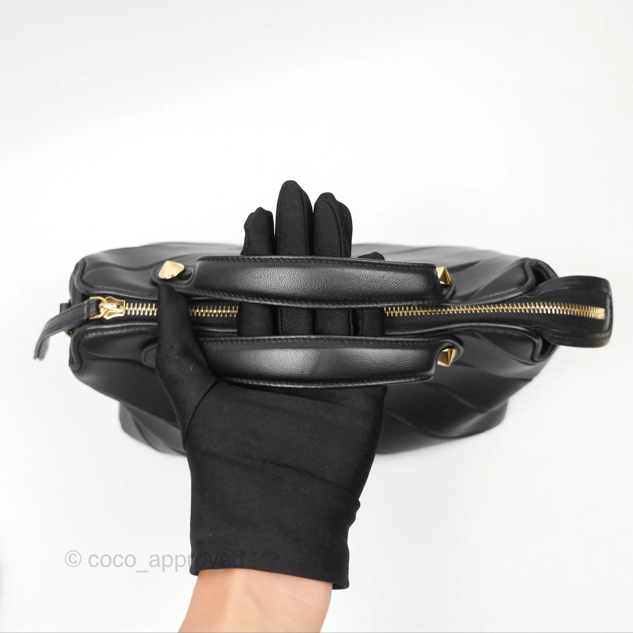 Fendi Medium By The Way Vit. Dolce Bag Black