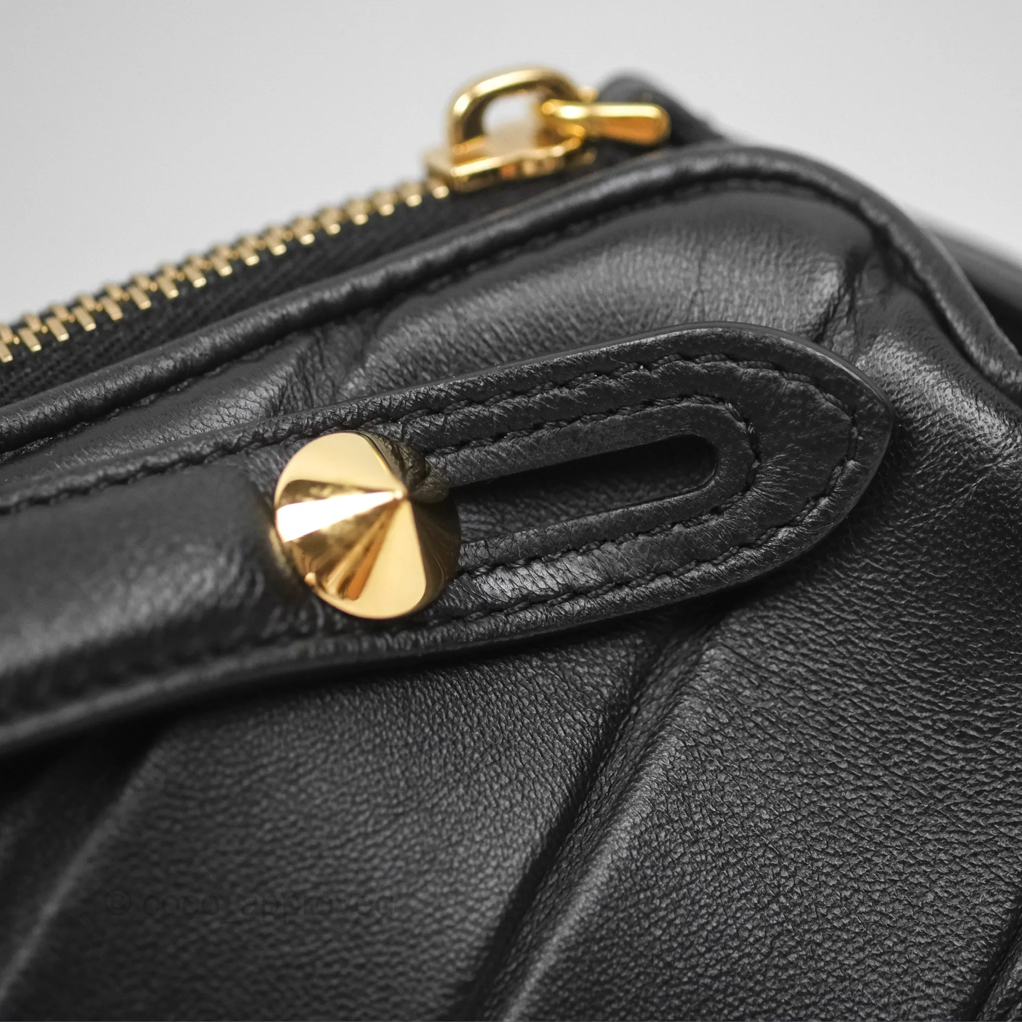 Fendi Medium By The Way Vit. Dolce Bag Black