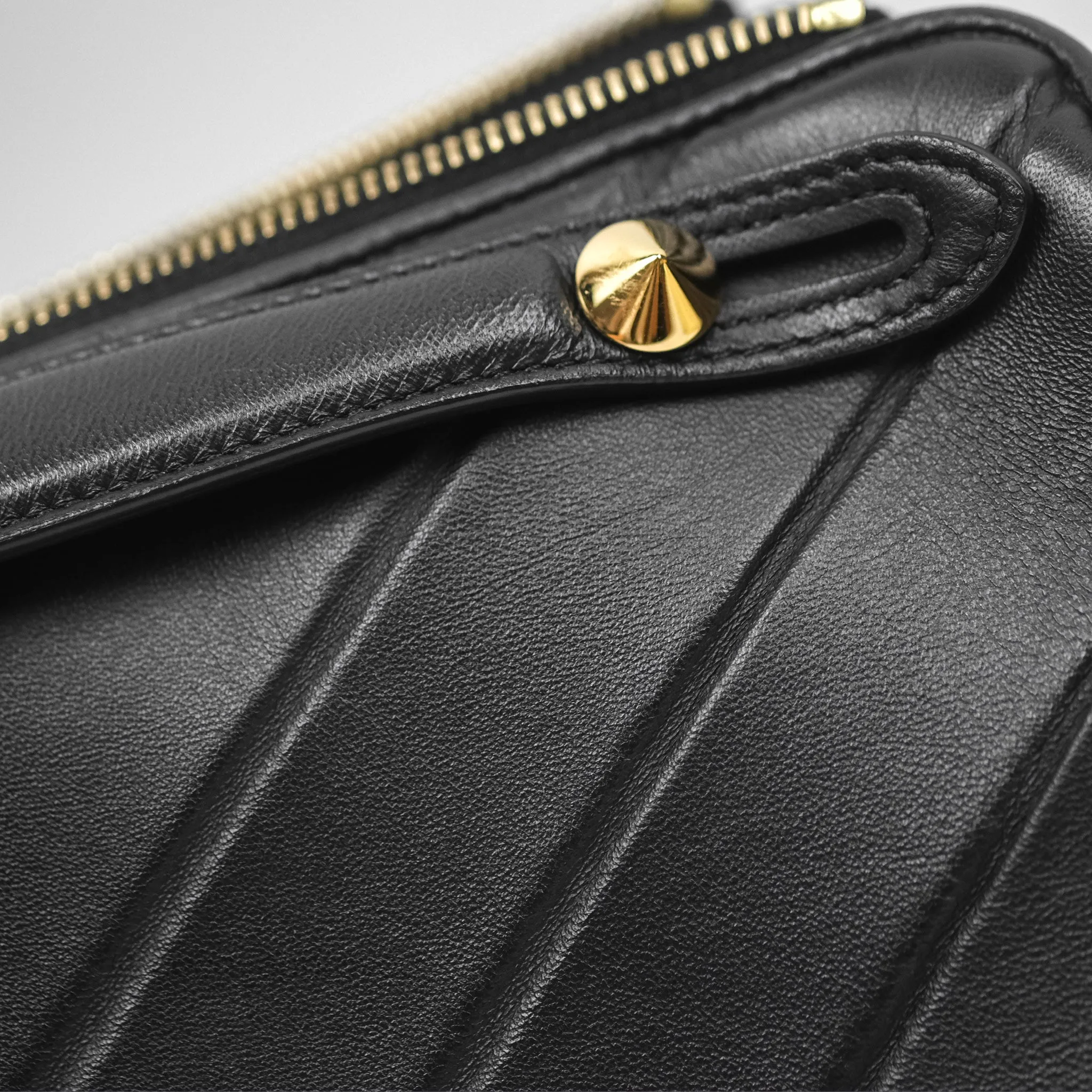 Fendi Medium By The Way Vit. Dolce Bag Black
