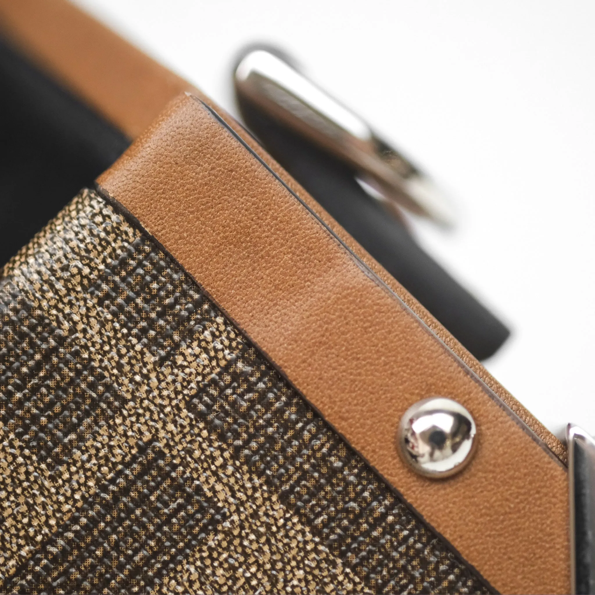 Fendi Mini Baguette Trunk Brown Zucca Canvas