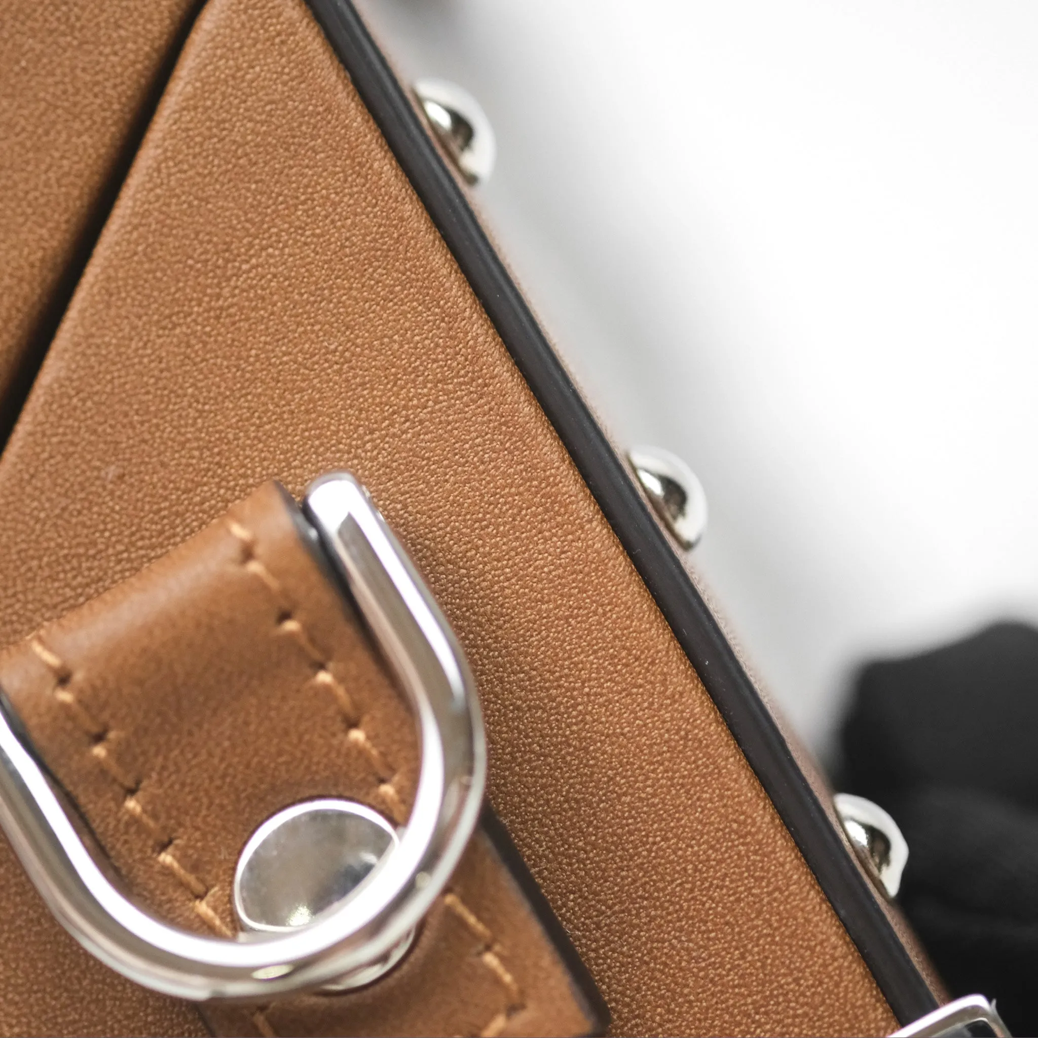 Fendi Mini Baguette Trunk Brown Zucca Canvas