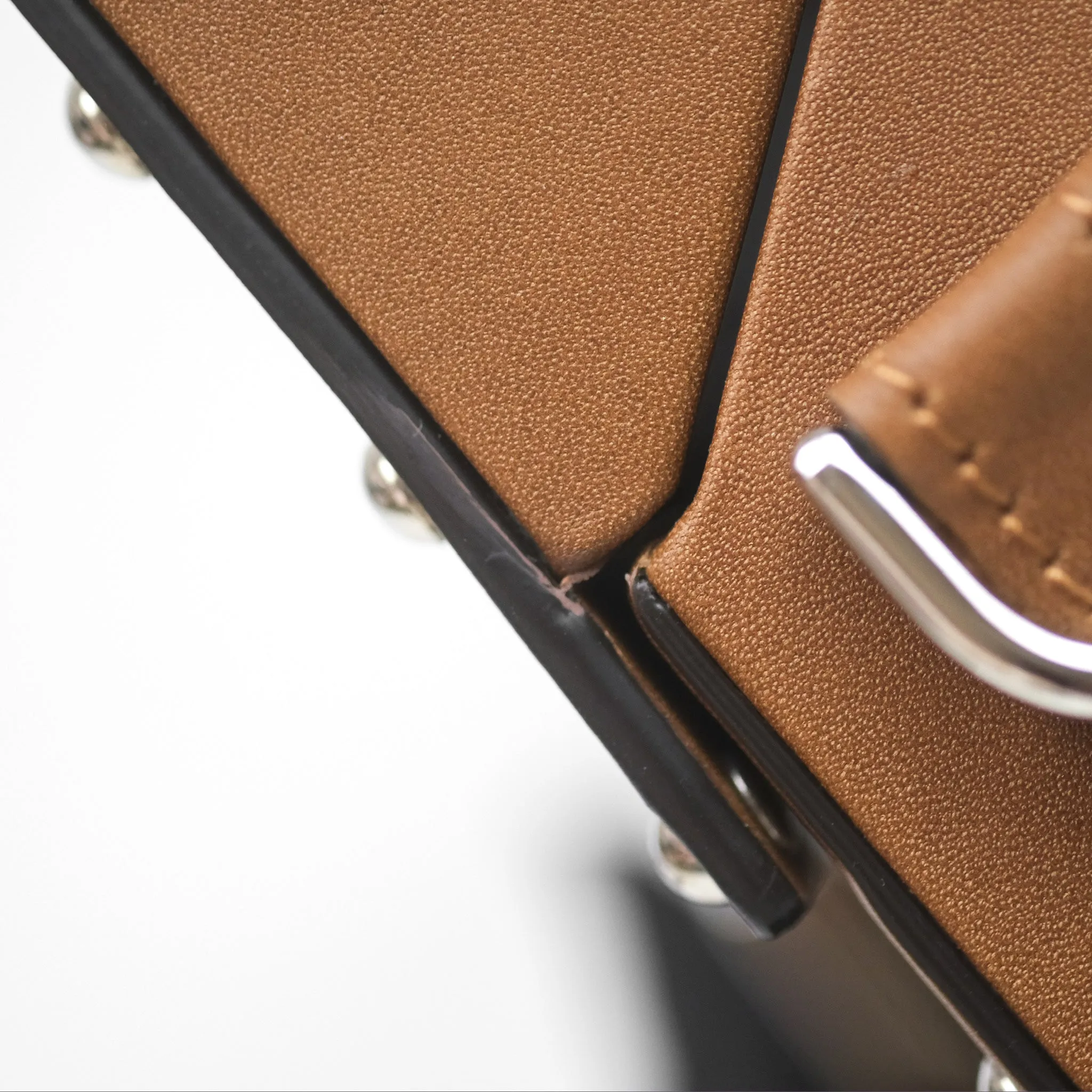 Fendi Mini Baguette Trunk Brown Zucca Canvas
