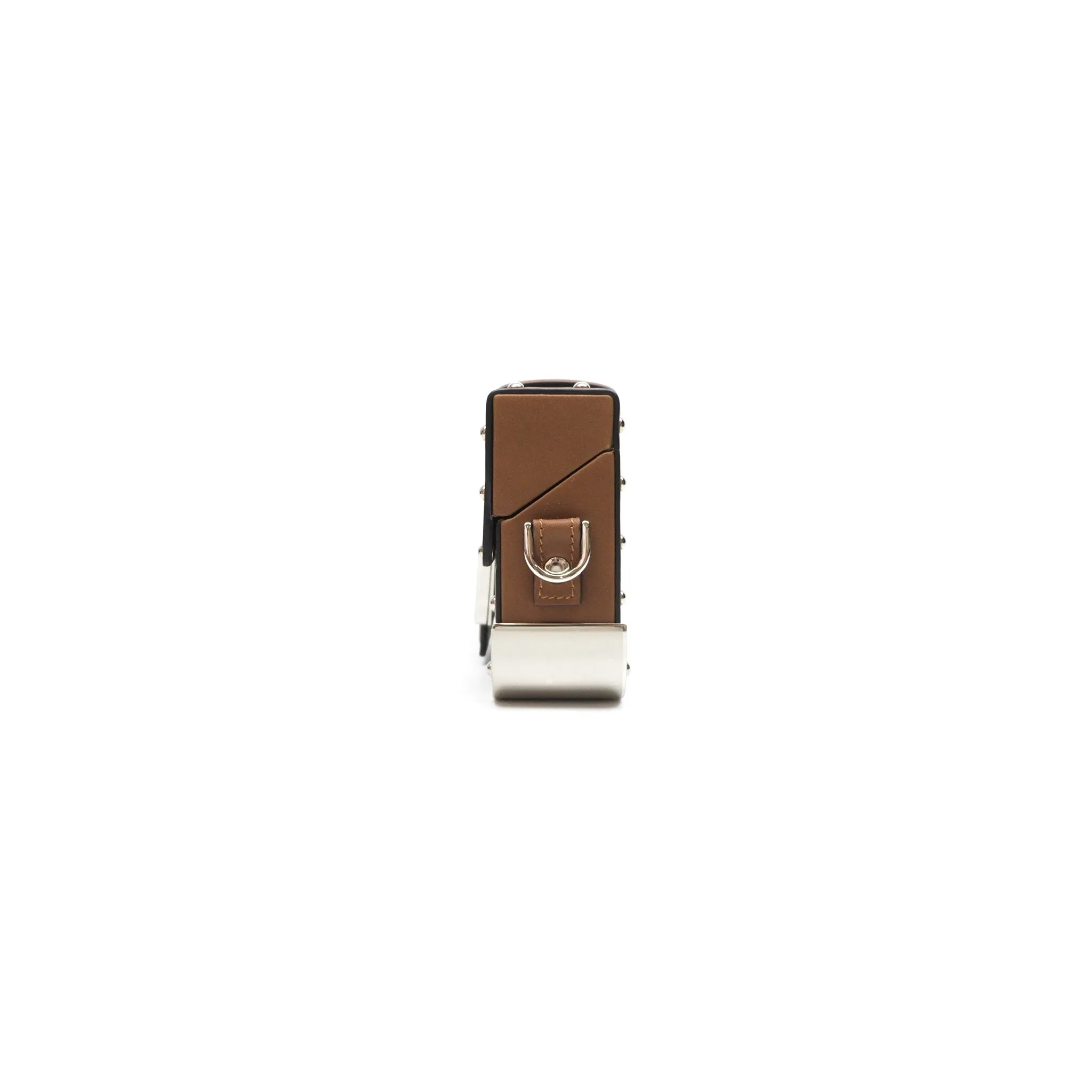 Fendi Mini Baguette Trunk Brown Zucca Canvas
