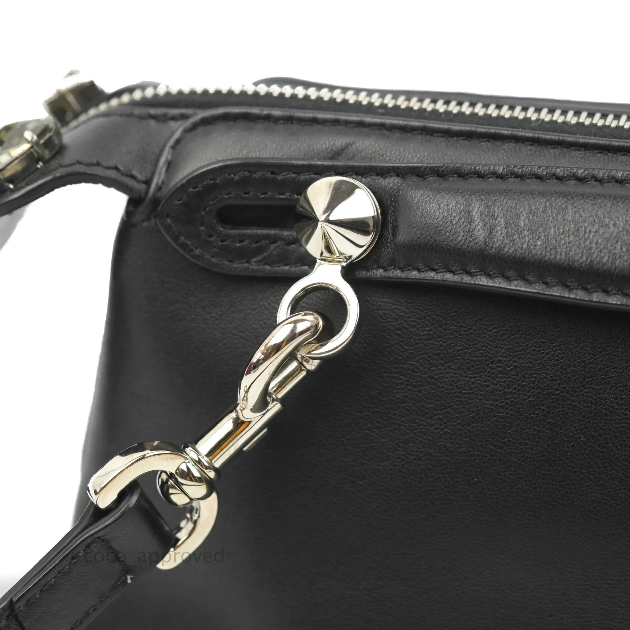 Fendi Mini By The Way Vit. Dolce Bag Black