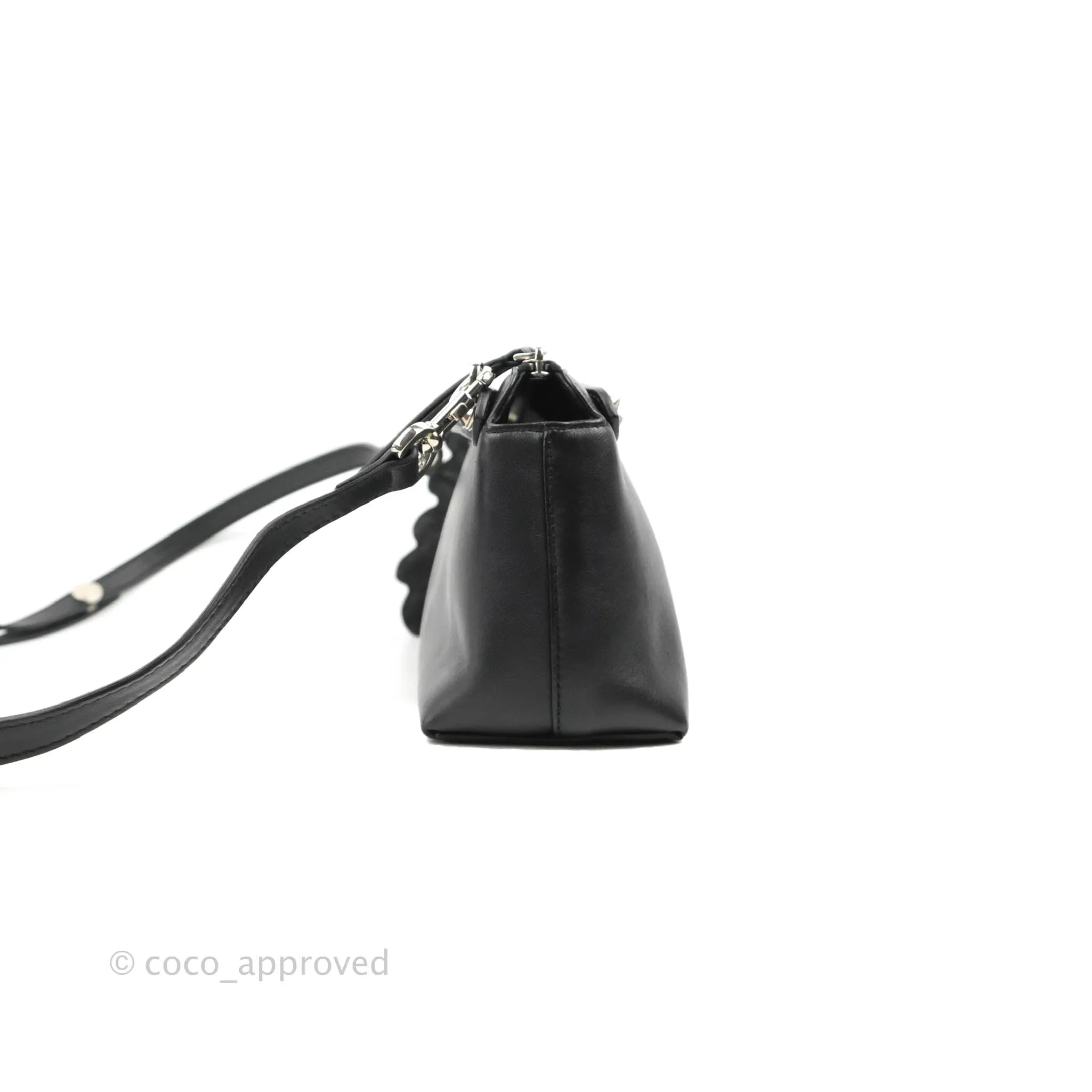 Fendi Mini By The Way Vit. Dolce Bag Black