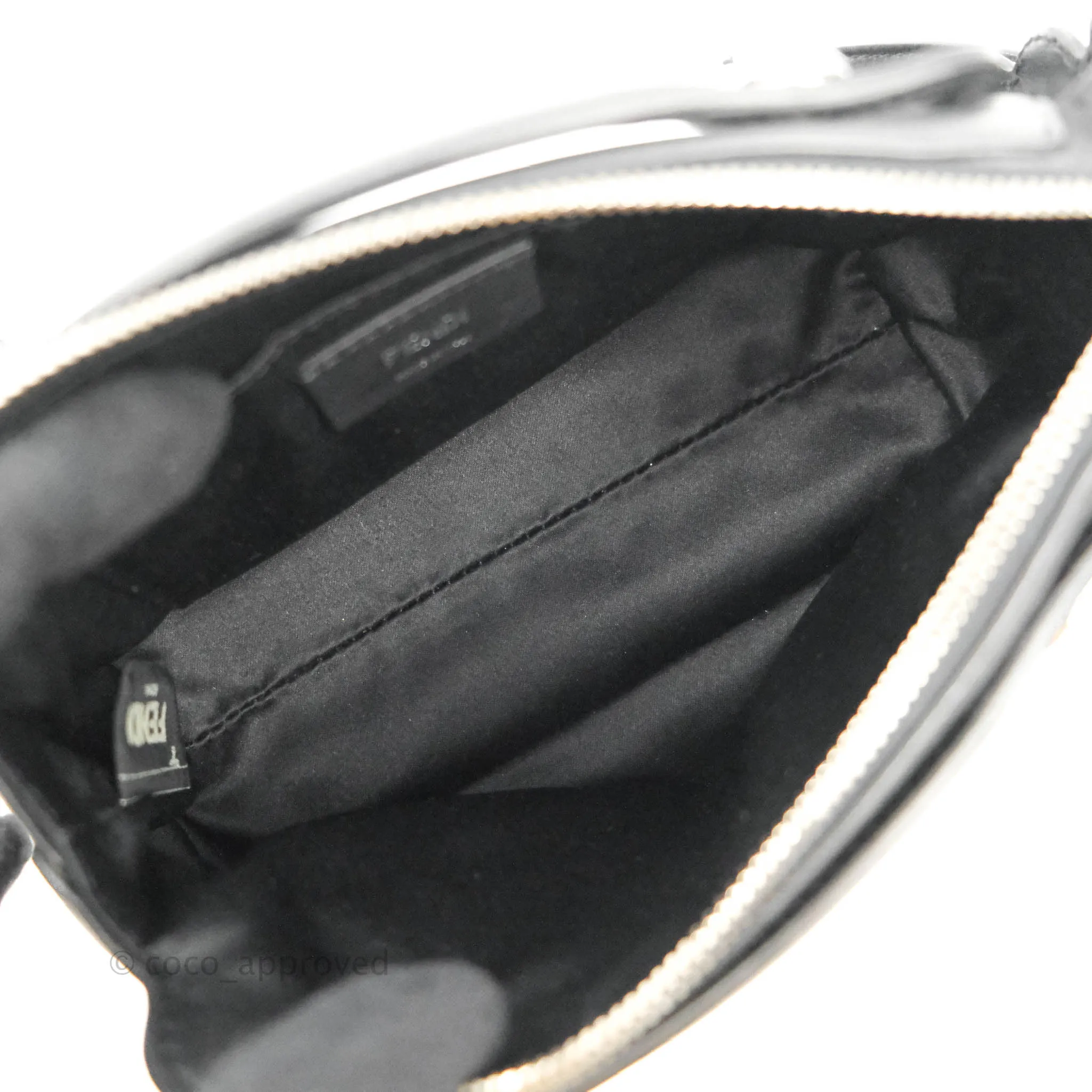 Fendi Mini By The Way Vit. Dolce Bag Black