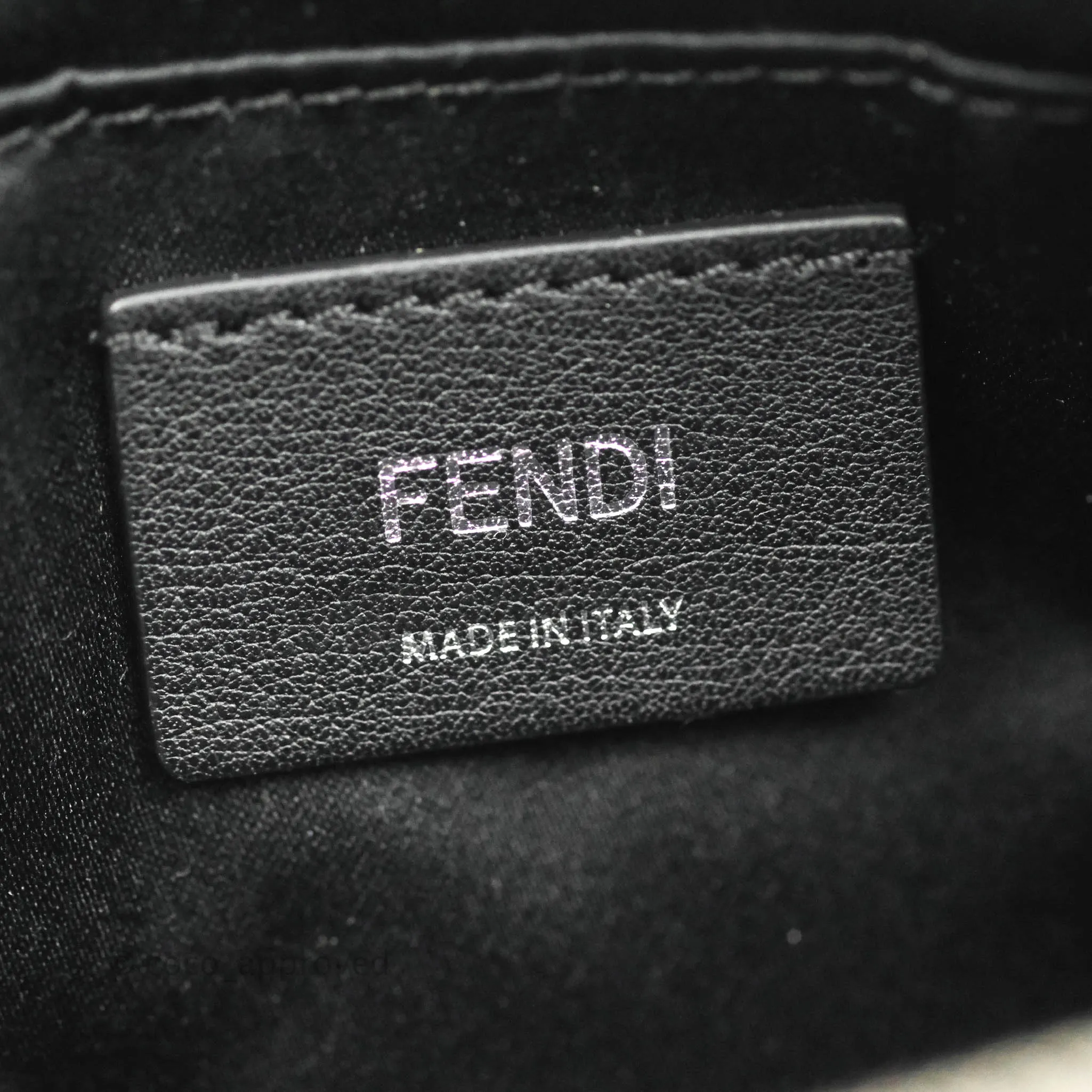 Fendi Mini By The Way Vit. Dolce Bag Black