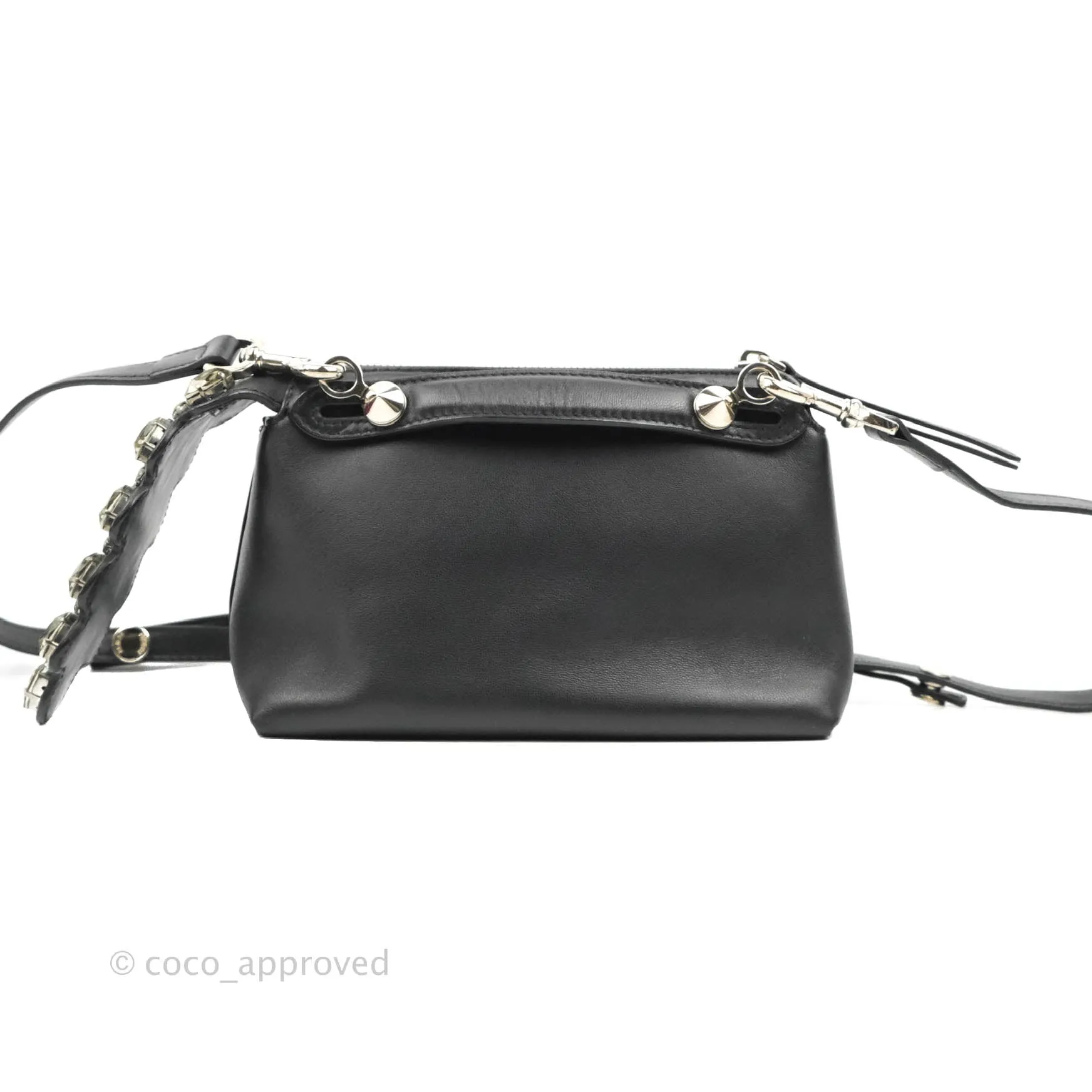 Fendi Mini By The Way Vit. Dolce Bag Black