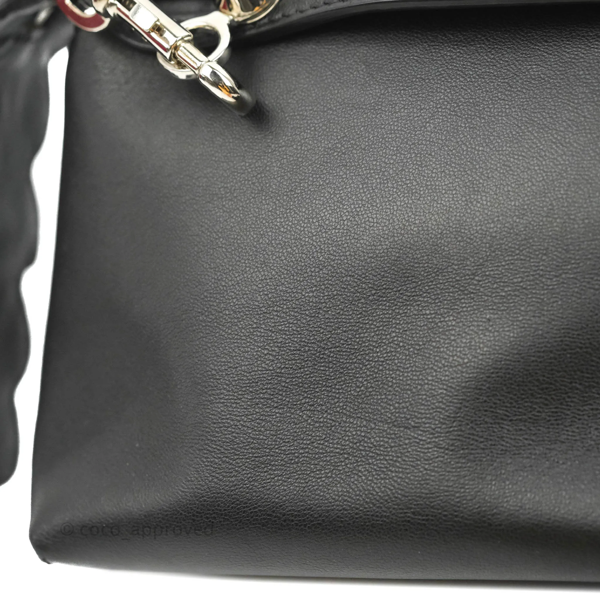 Fendi Mini By The Way Vit. Dolce Bag Black