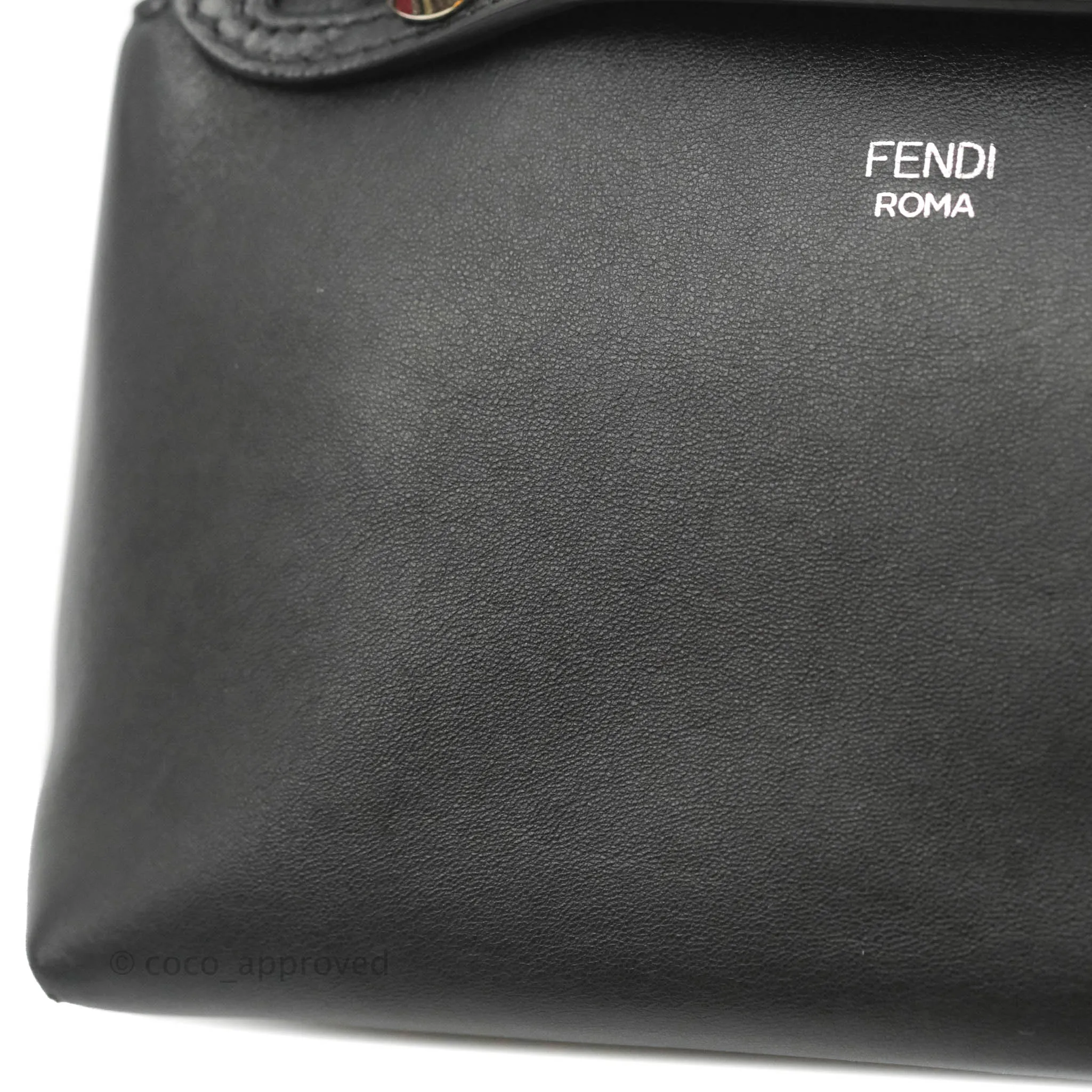 Fendi Mini By The Way Vit. Dolce Bag Black