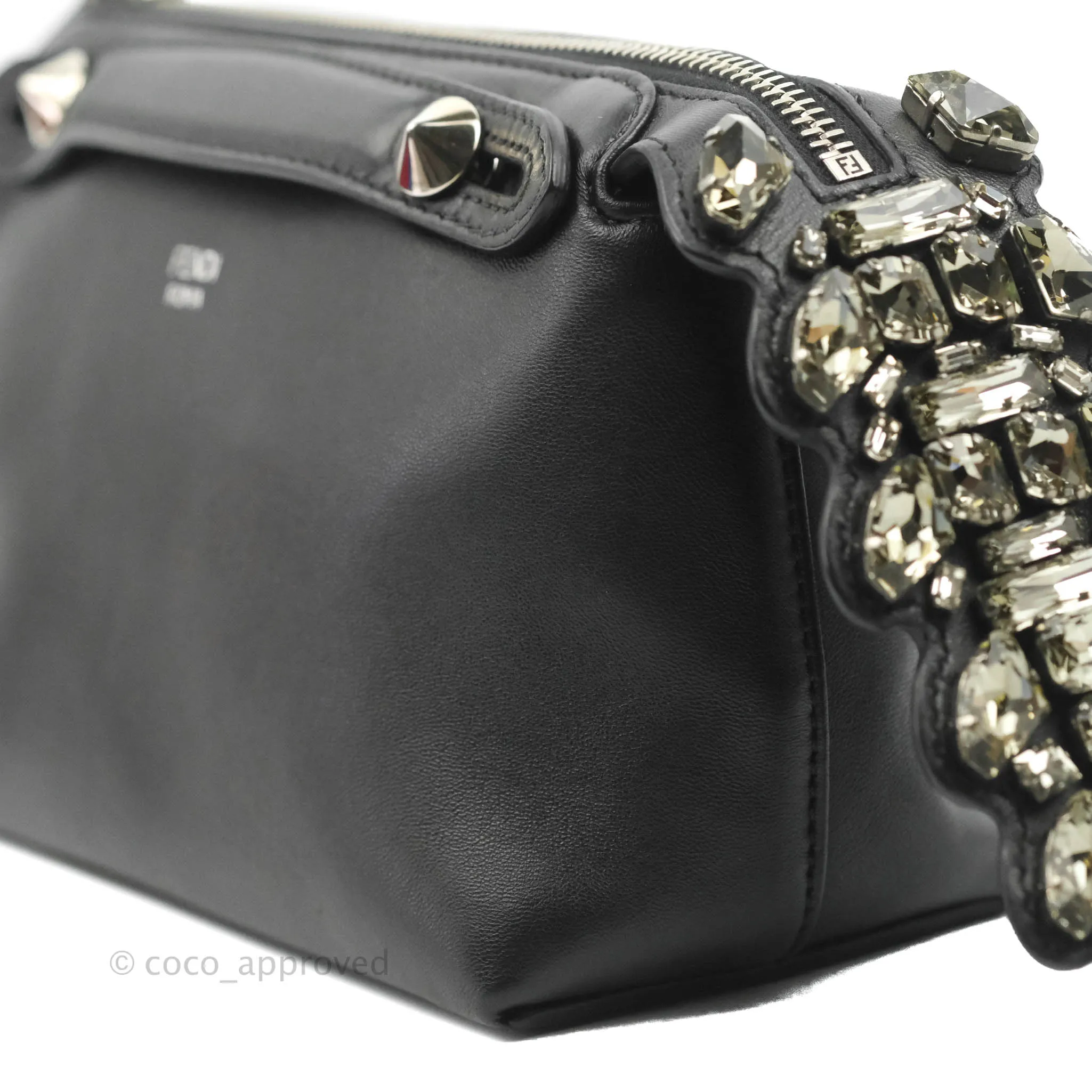 Fendi Mini By The Way Vit. Dolce Bag Black