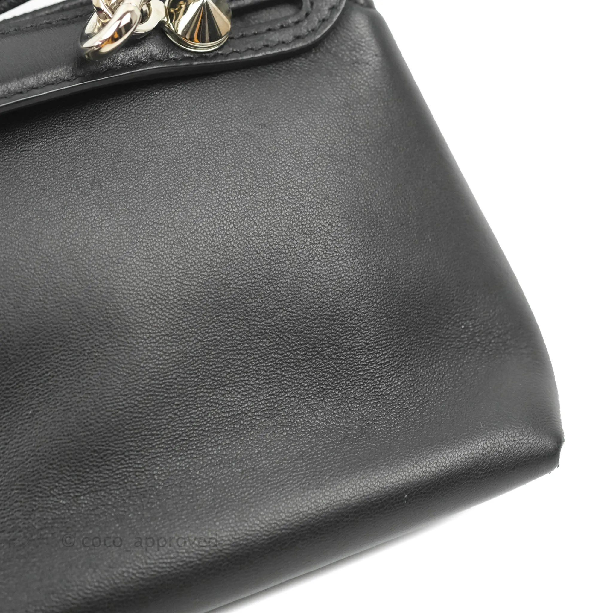 Fendi Mini By The Way Vit. Dolce Bag Black