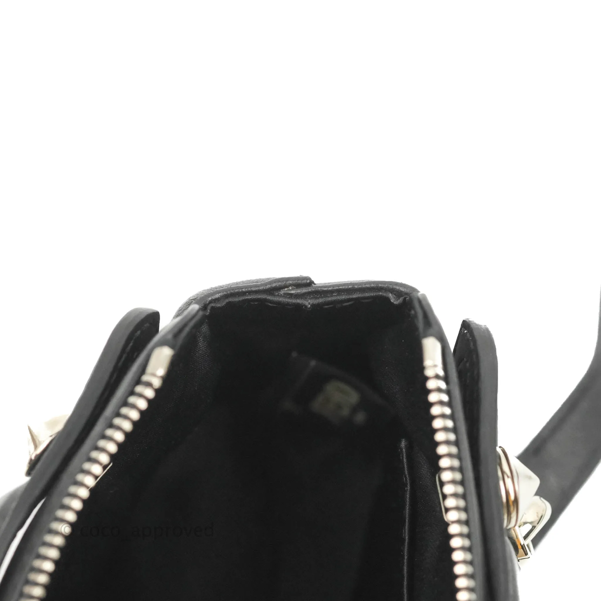Fendi Mini By The Way Vit. Dolce Bag Black