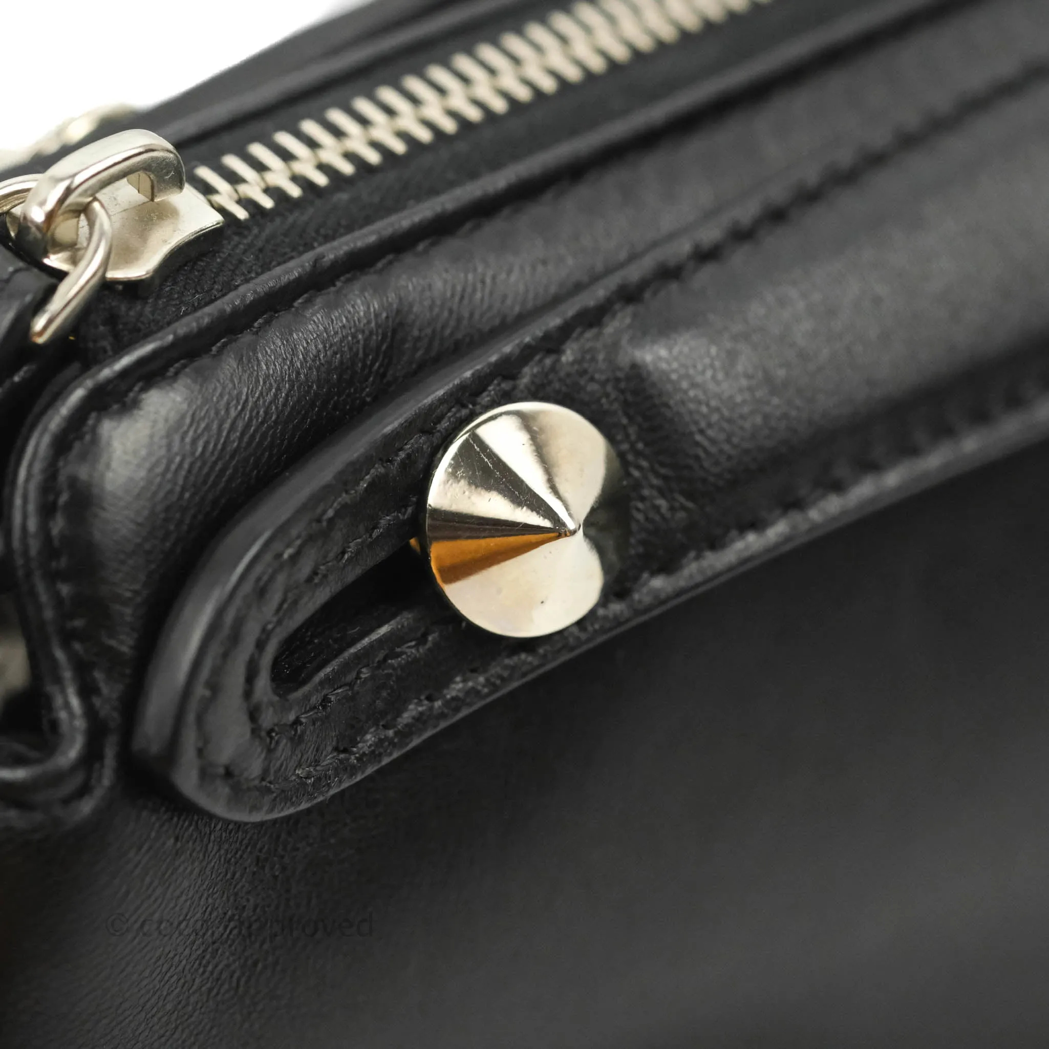 Fendi Mini By The Way Vit. Dolce Bag Black