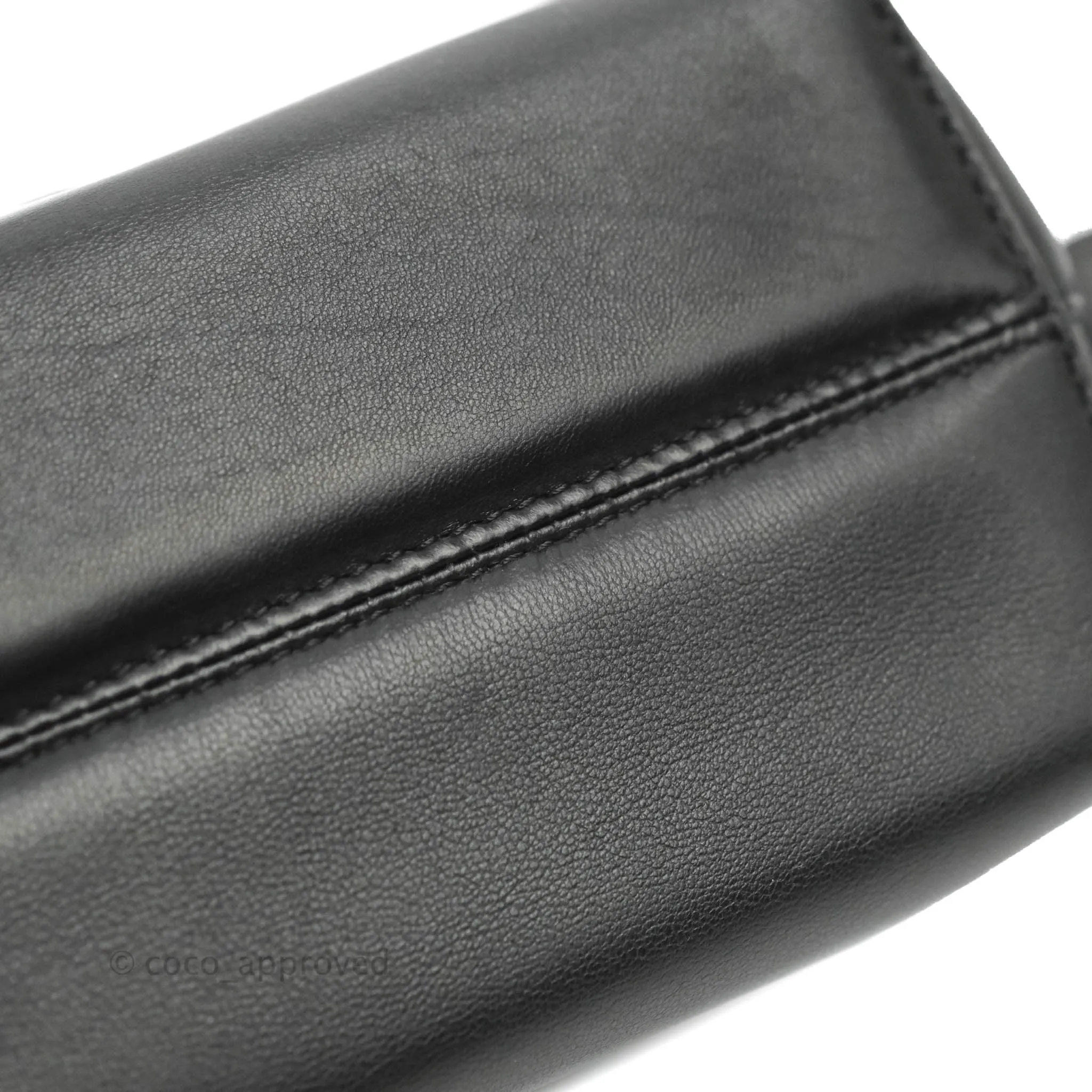 Fendi Mini By The Way Vit. Dolce Bag Black