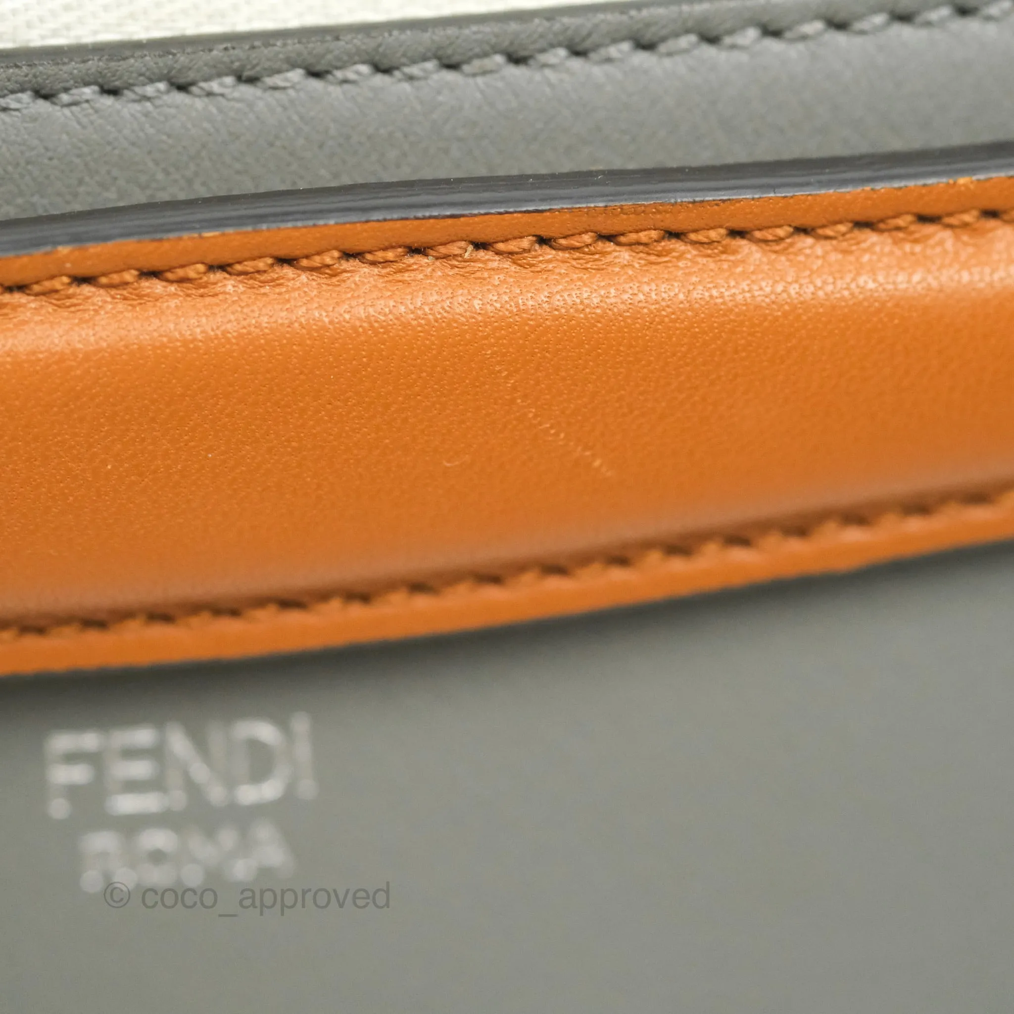 Fendi Mini By The Way Vit. Dolce Bag Moon/Uovo/Mlc/P