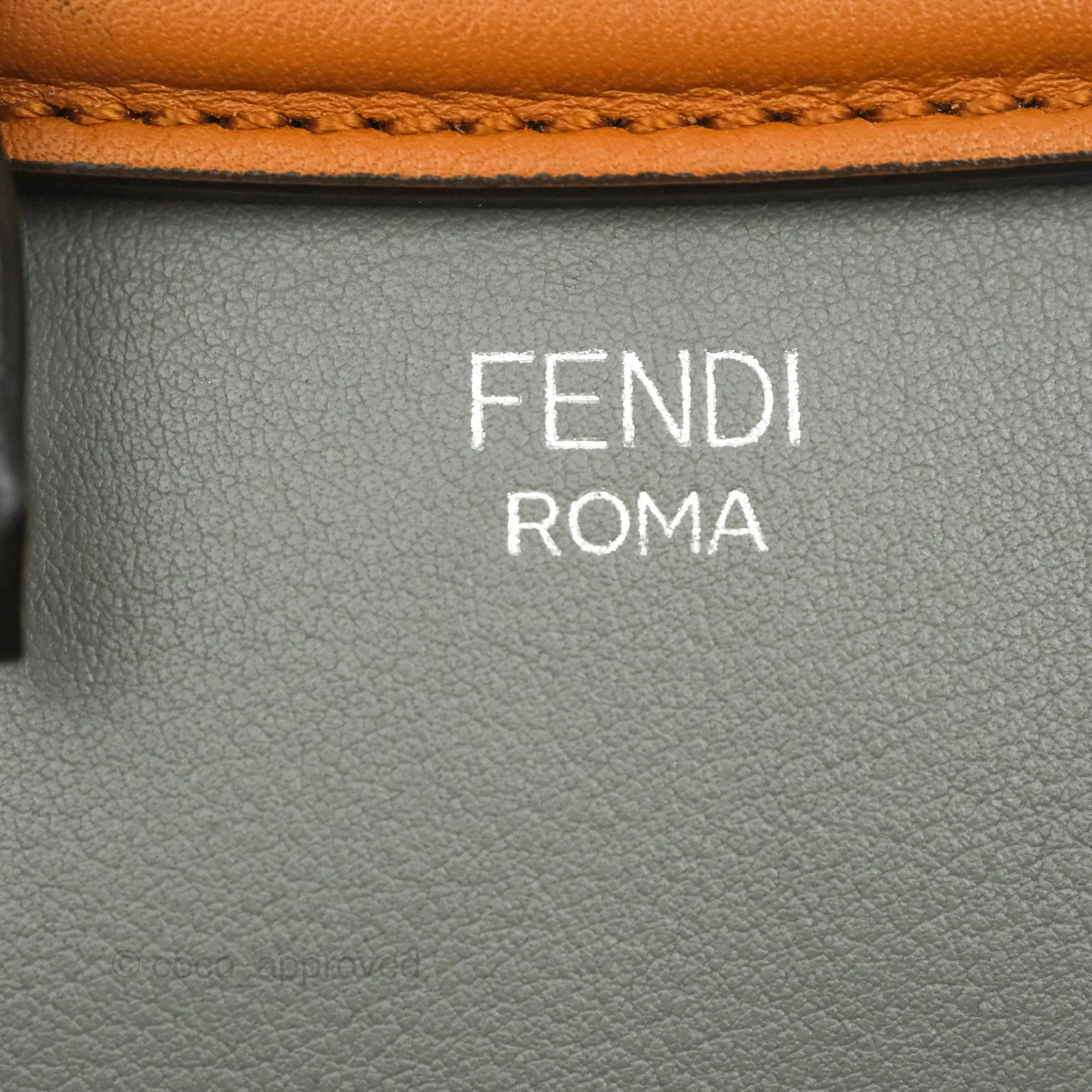 Fendi Mini By The Way Vit. Dolce Bag Moon/Uovo/Mlc/P