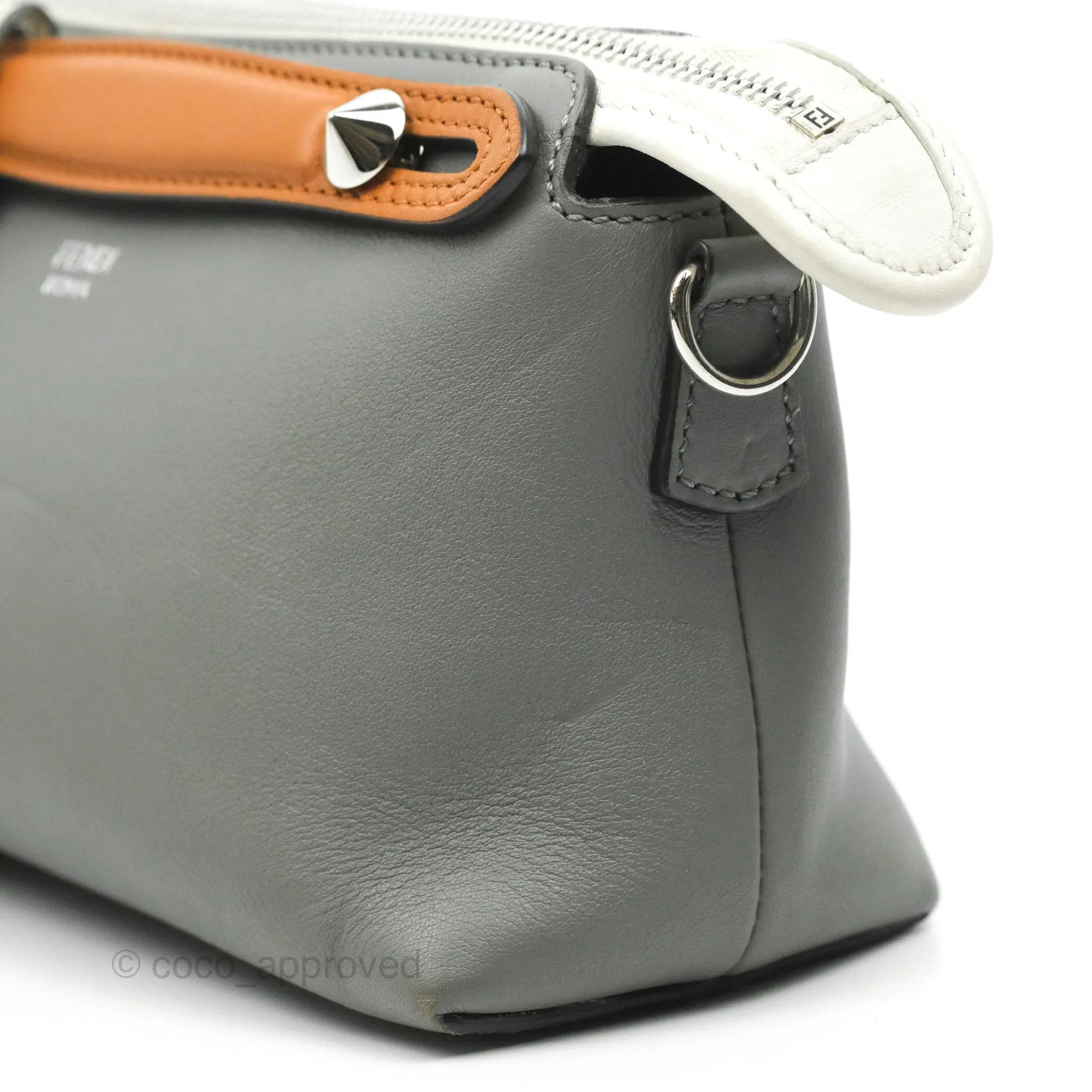 Fendi Mini By The Way Vit. Dolce Bag Moon/Uovo/Mlc/P