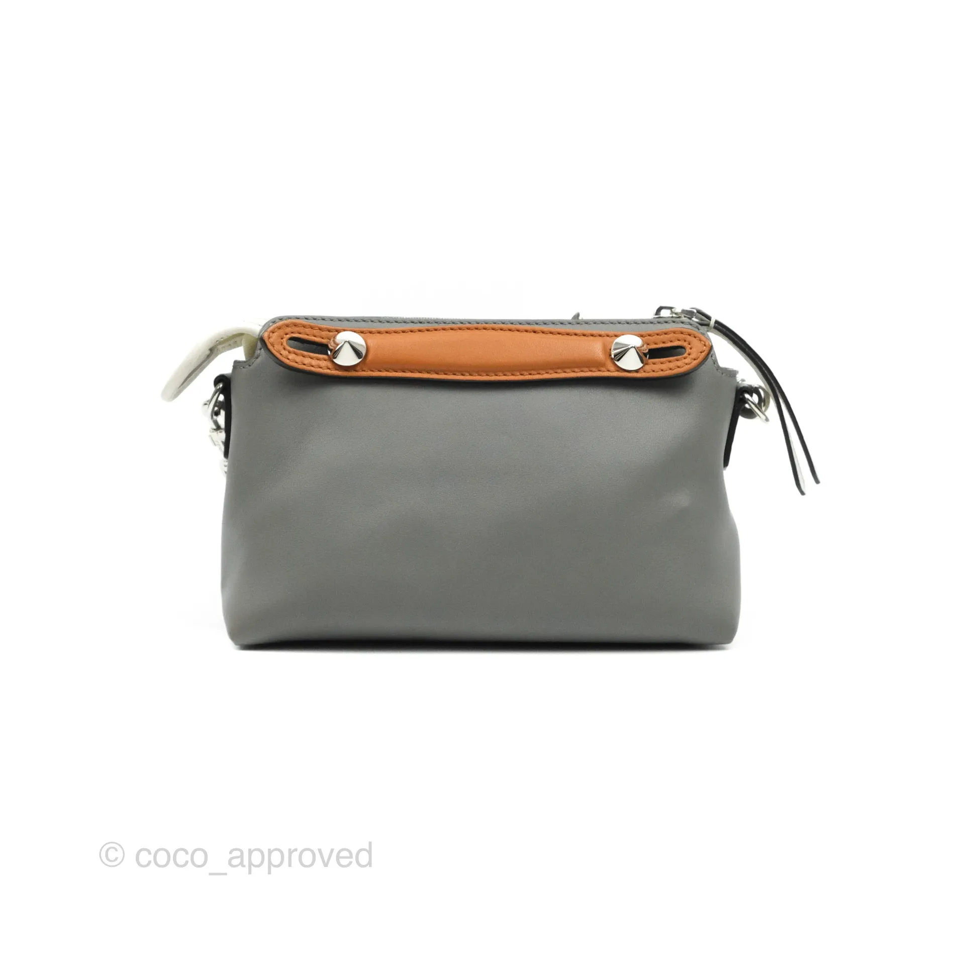 Fendi Mini By The Way Vit. Dolce Bag Moon/Uovo/Mlc/P