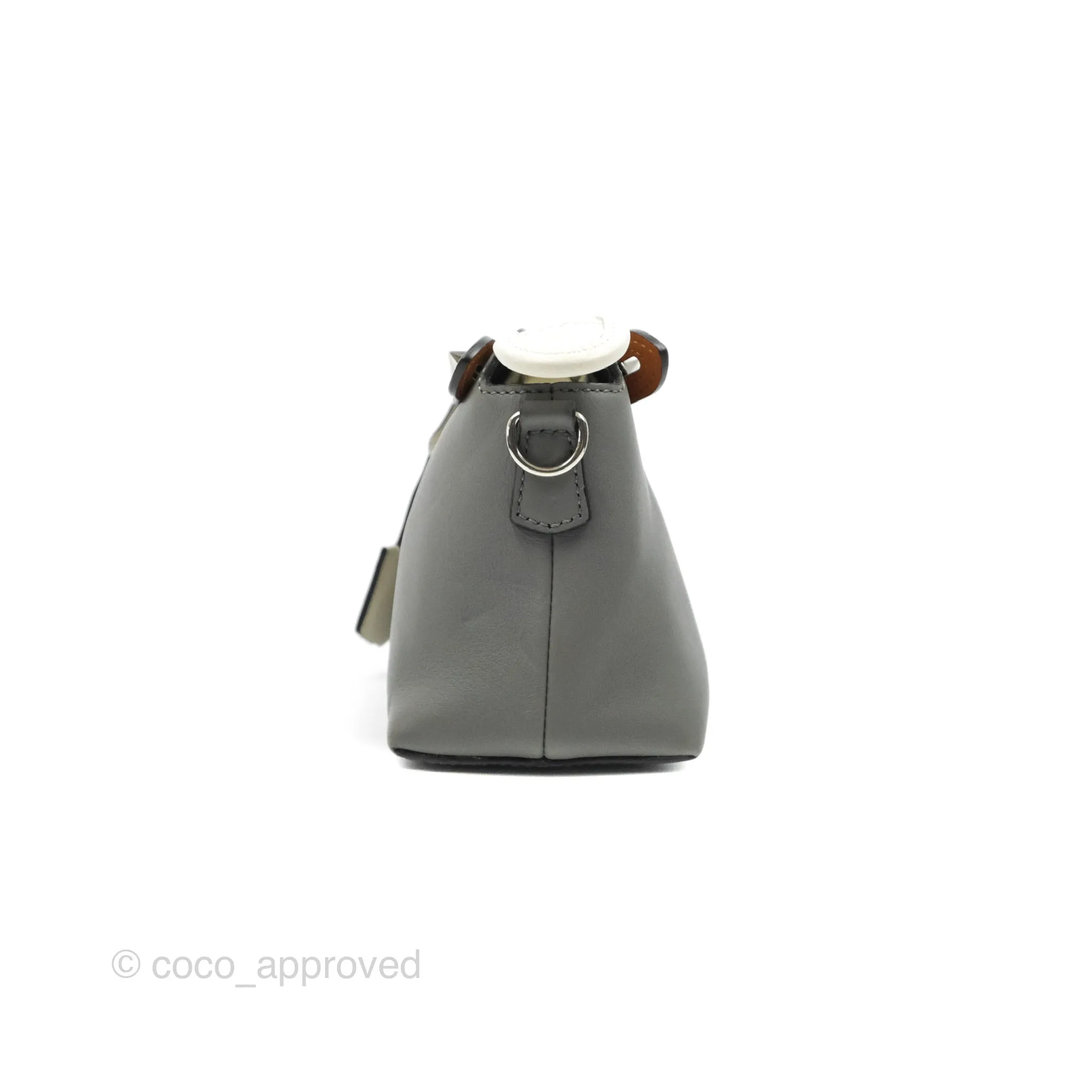 Fendi Mini By The Way Vit. Dolce Bag Moon/Uovo/Mlc/P