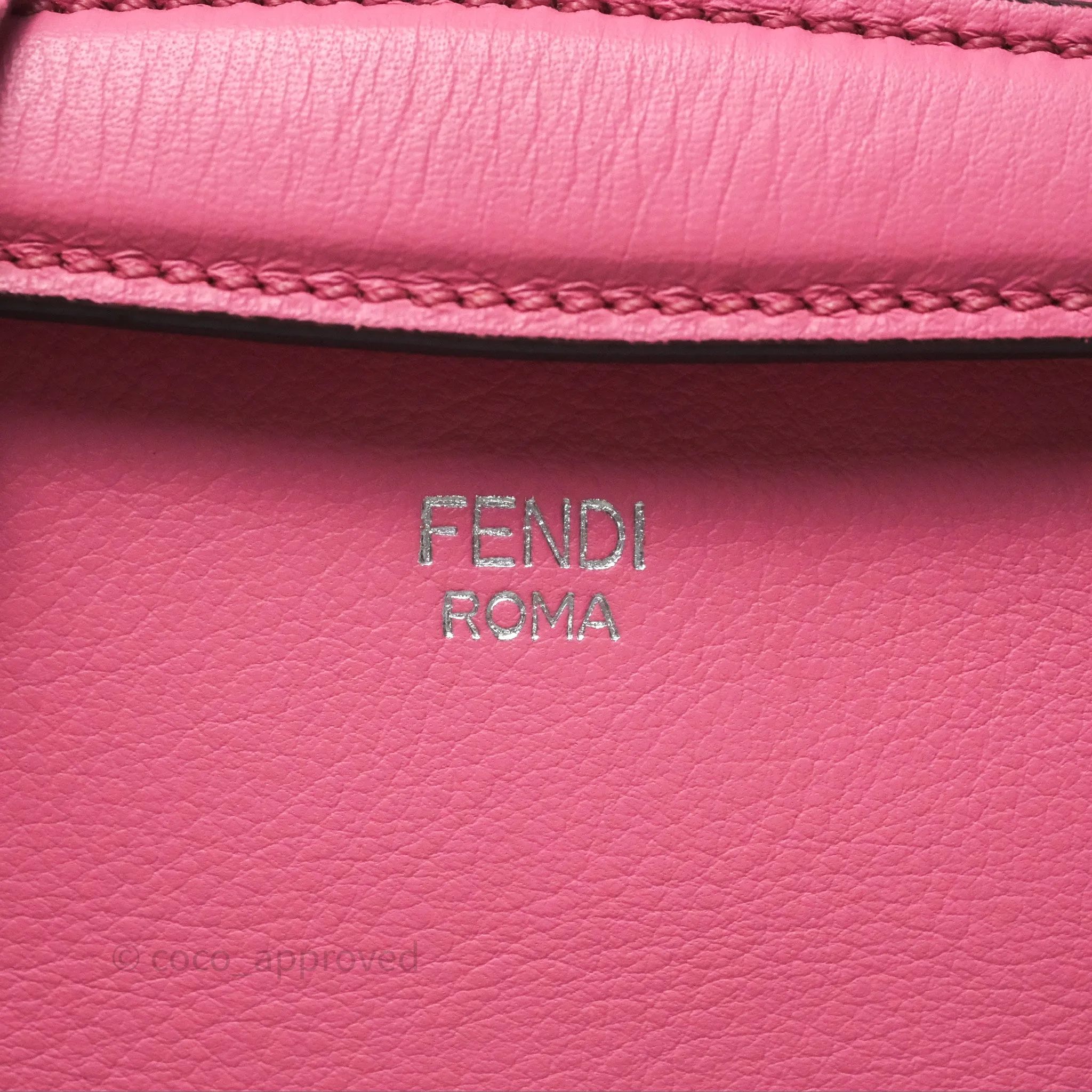 Fendi Mini By The Way Vit. Dolce Bag Pink
