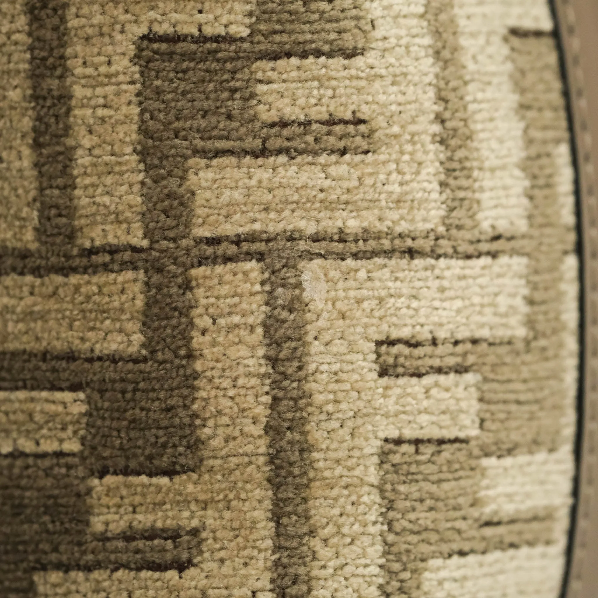 Fendi Mini Mon Tresor Bucket Bag Dove Grey Tapestry Fabric