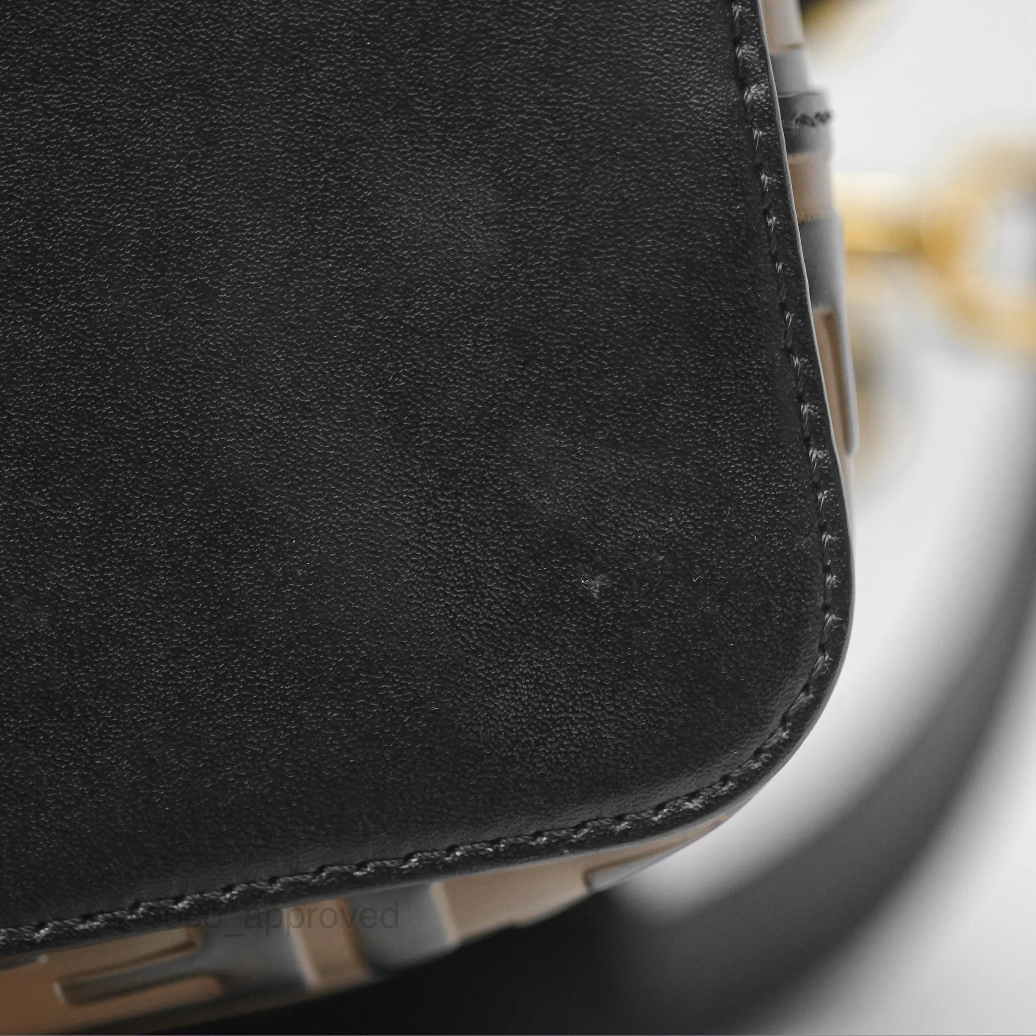 Fendi Mini Mon Tresor Bucket Bag FF Motif Brown