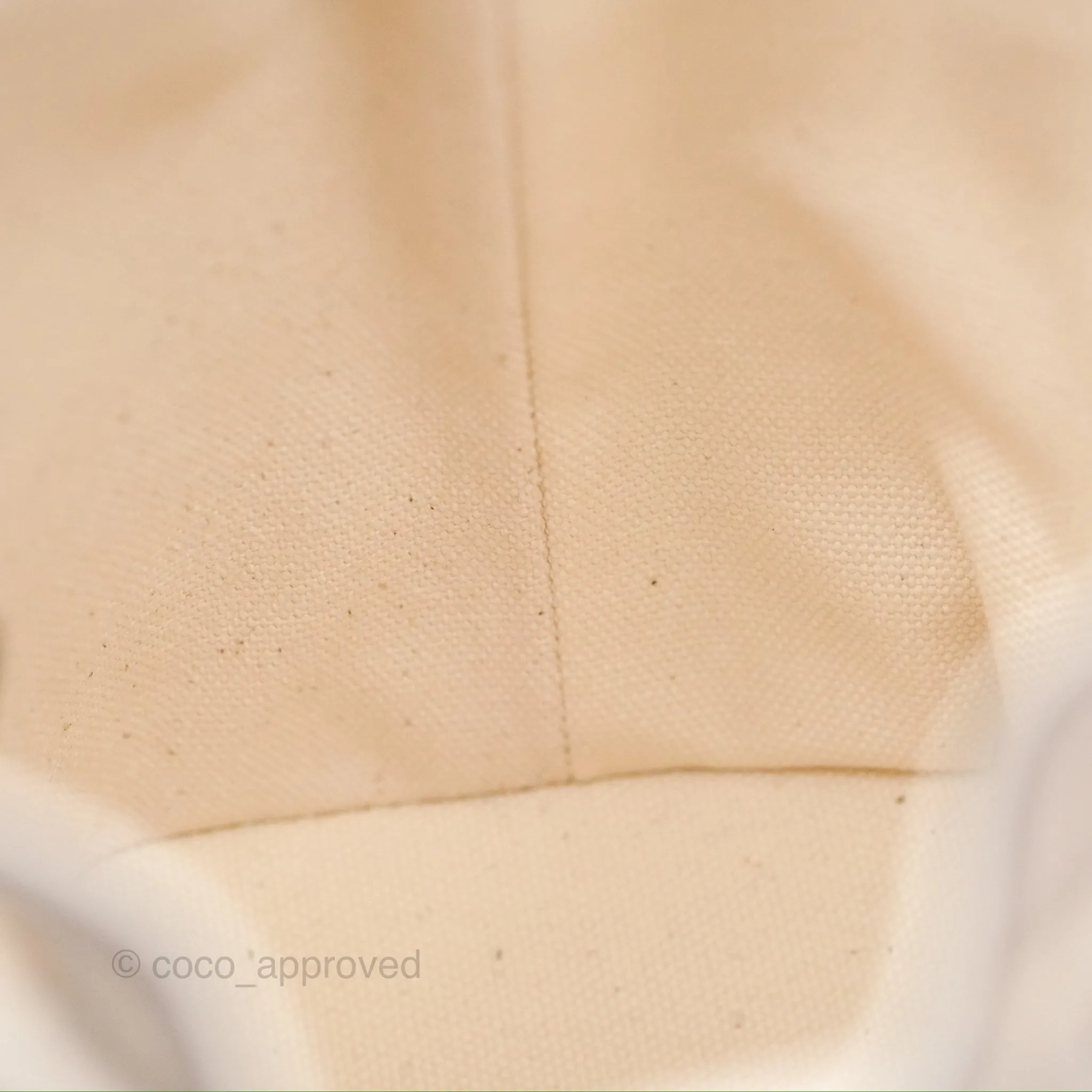 Fendi Mini Mon Tresor Bucket Bag In FF Canvas Grezzo Multicolor Latte Gold Hardware