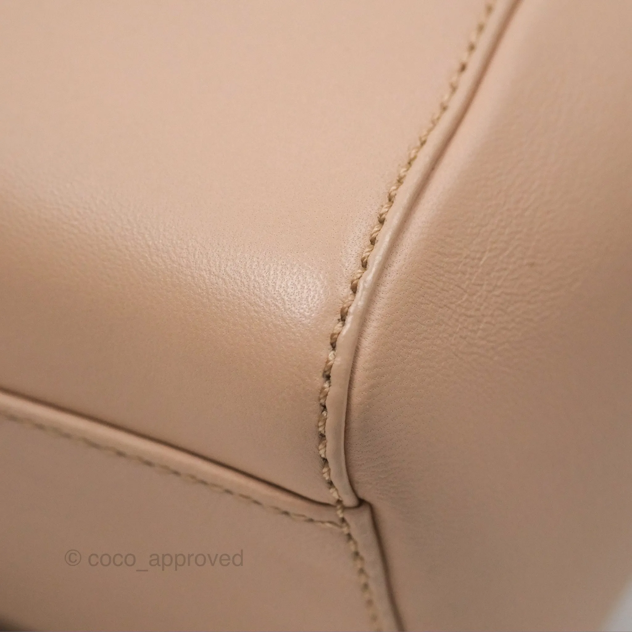 Fendi Mini Peekaboo Bag Light Pink Lambskin Gold Hardware